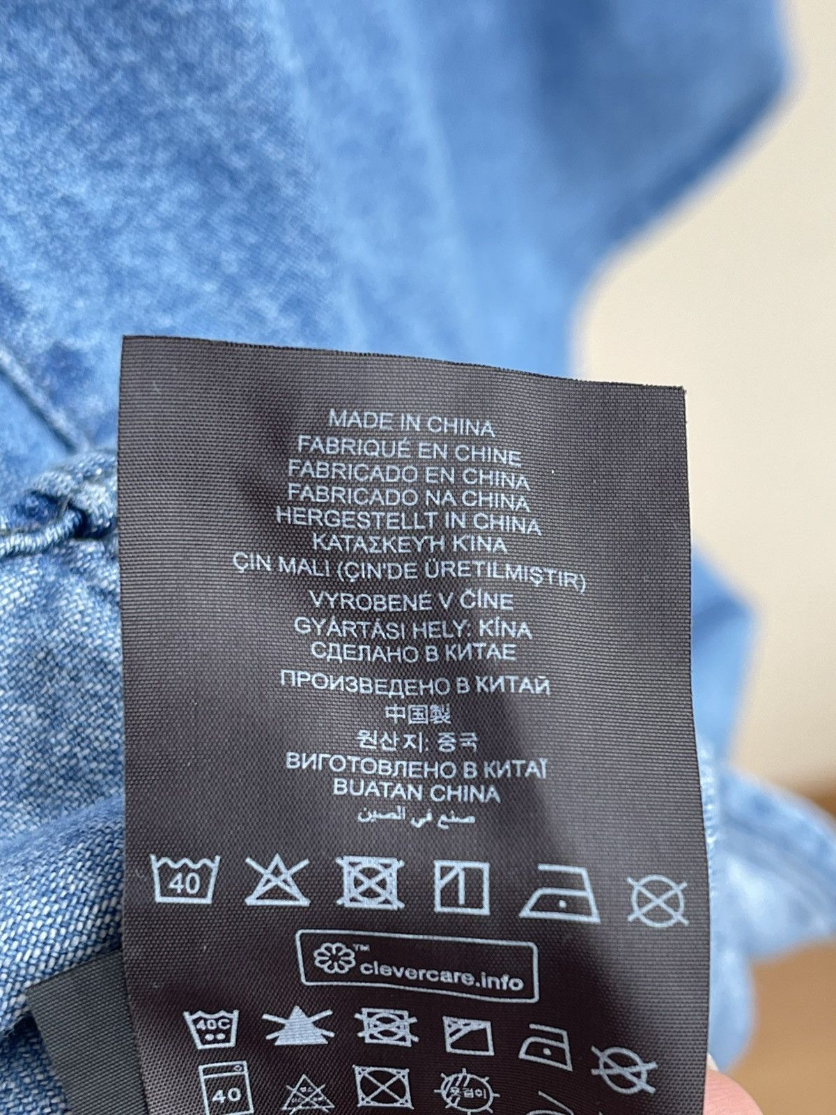 G-Star Raw 3301 Slim Fit Color Restored Denim Long Sleeve Shirt Size US L / EU 52-54 / 3 - 21 Thumbnail