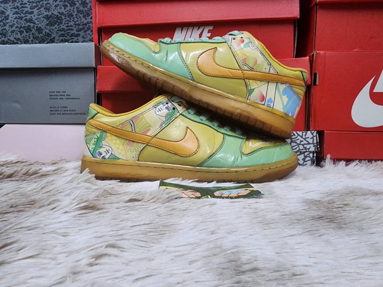 Nike Nike Dunk Low Serena Williams 2006 Size US 11 / EU 44 - 8 Thumbnail