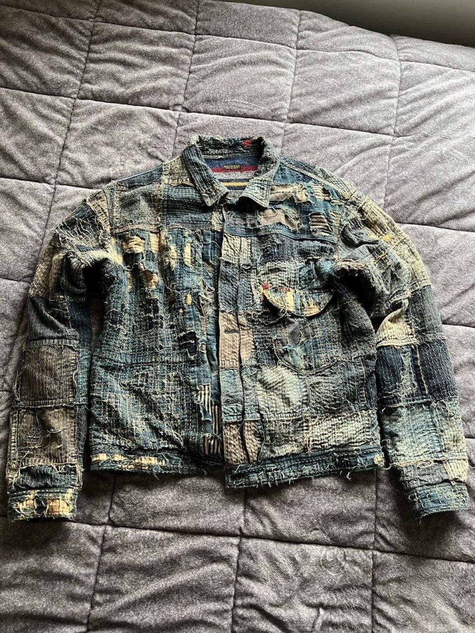 Kapital Kapital AW2013 Boro Denim Jacket Size US XL / EU 56 / 4 - 1 Thumbnail
