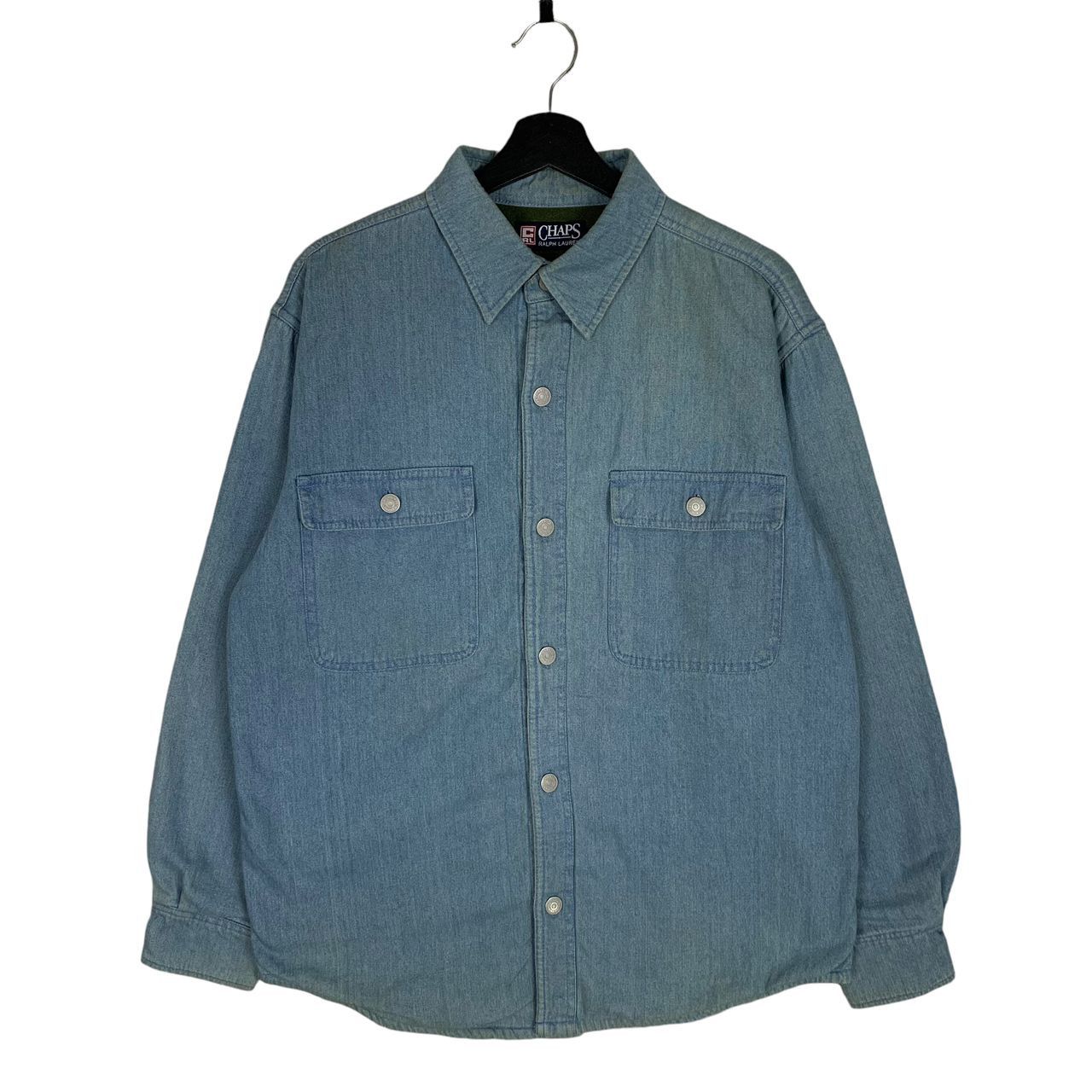 Chaps × Ralph Lauren Luxury Brand Chaps Ralph Lauren Jacket Workwear Shirt Denim Size US M / EU 48-50 / 2 - 1 Thumbnail
