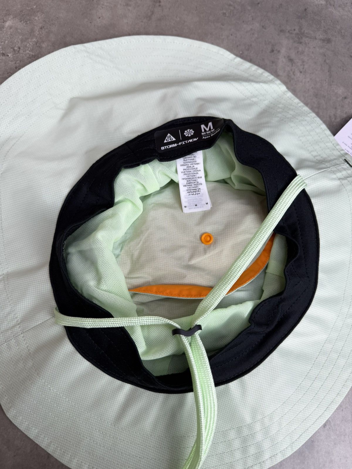 Nike ACG Nike ACG Apex Storm-FIT ADV Bucket Hat Vapor Green Size M Size ONE SIZE - 9 Thumbnail