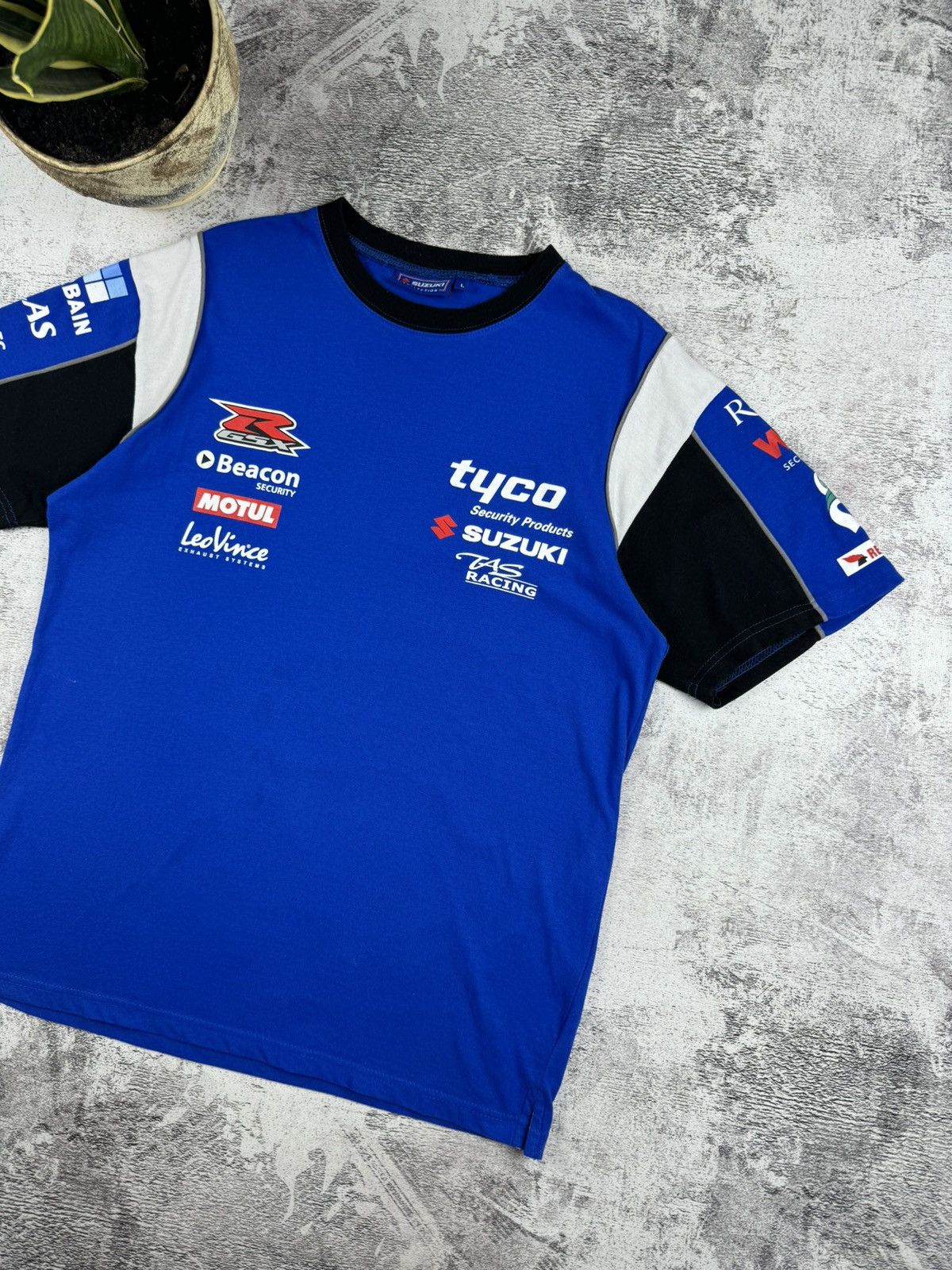 Other Suzuki Collection Tyco Motul LeoVince Blue T Shirt Size US L / EU 52-54 / 3 - 4 Thumbnail