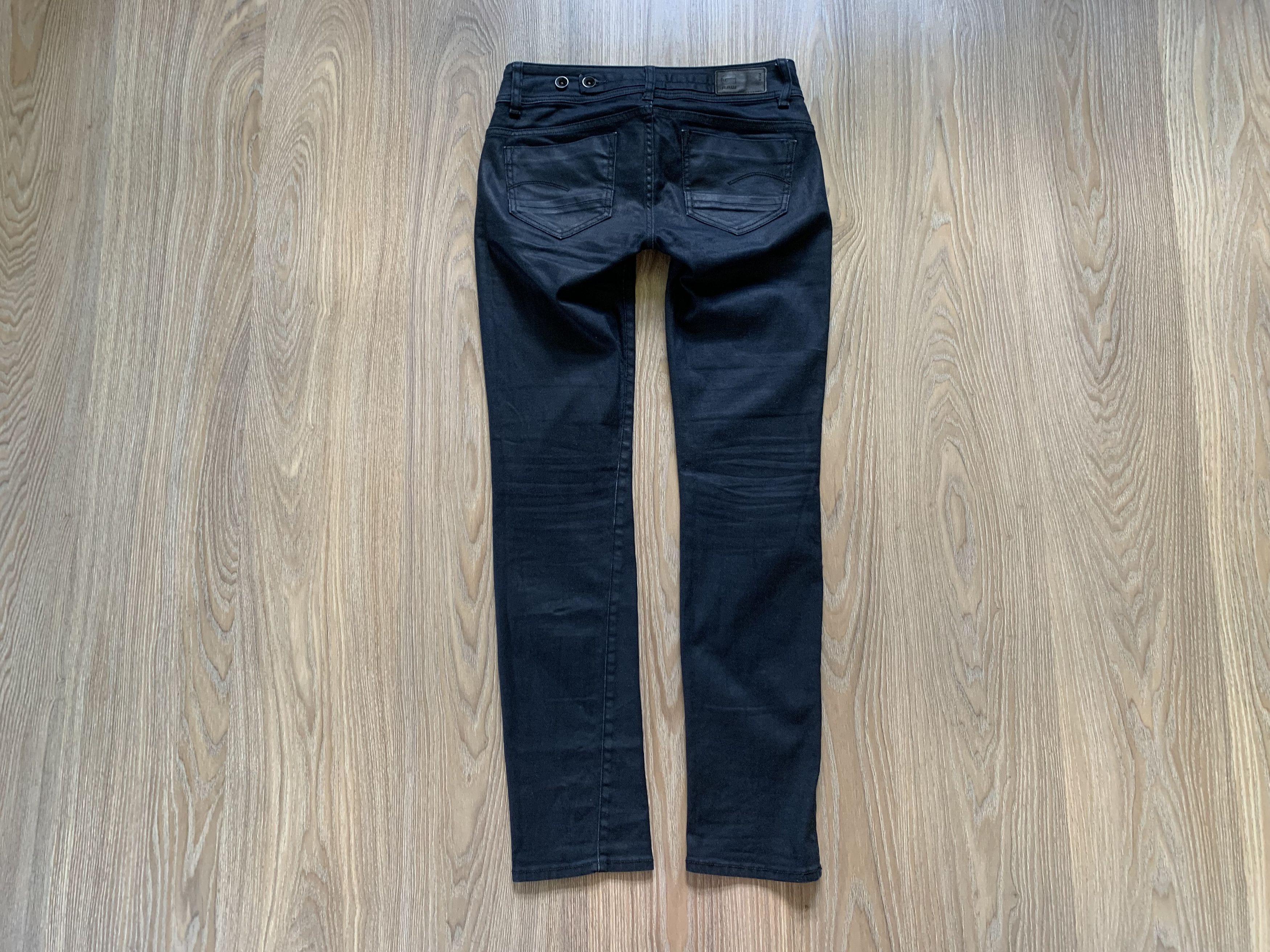G-Star Women’s G-Star RAW Midge Saddle Mid Black Stretch Jeans Size 27" / US 4 / IT 40 - 3 Thumbnail