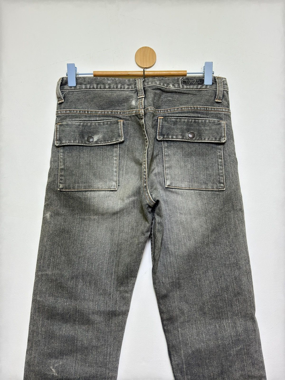 Vintage Vintage GL Heart Bush Pants Front Flap Pocket Denim Size US 28 / EU 44 - 8 Thumbnail