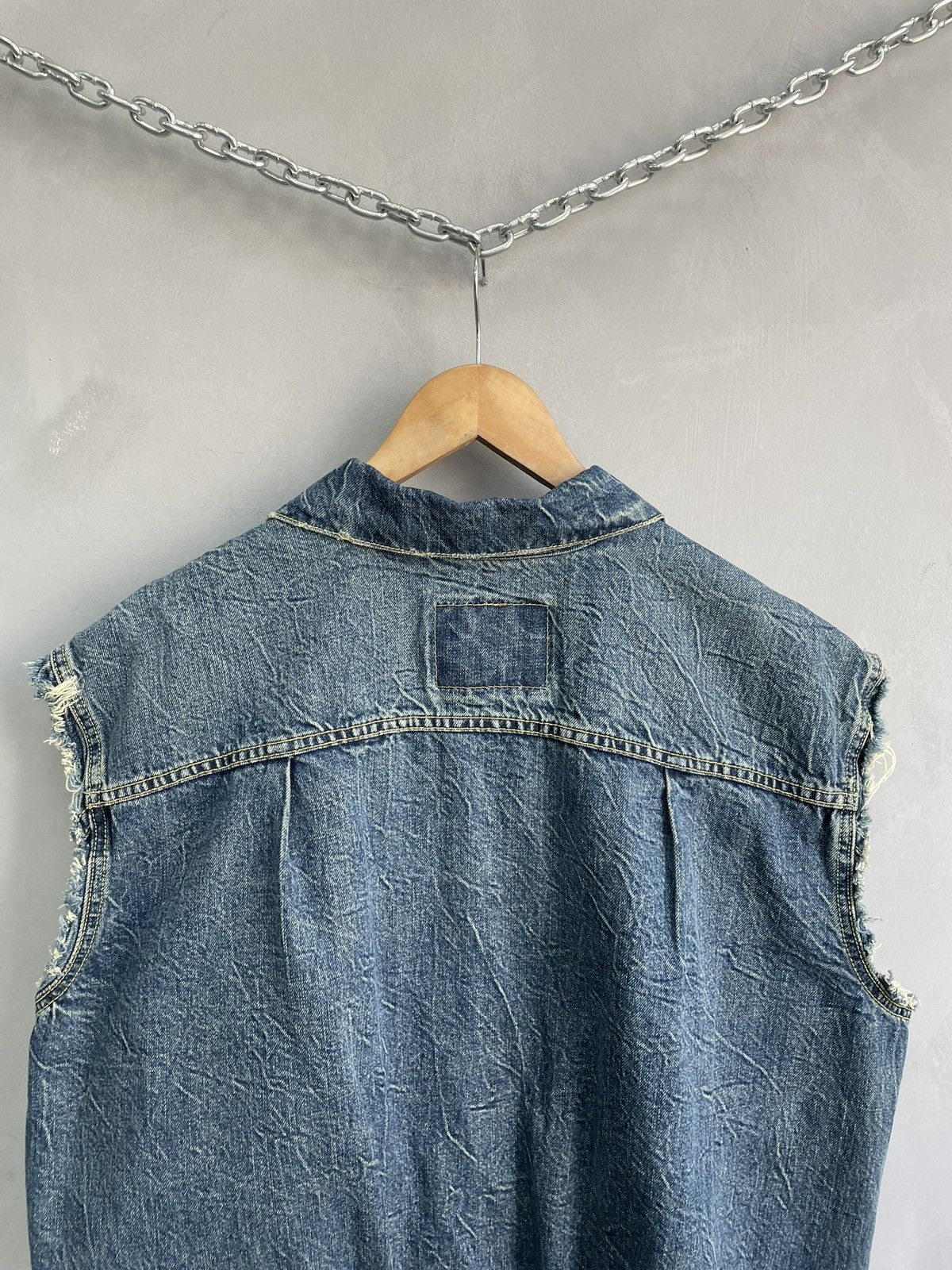Levi's Rare Levis streetwear type 1 distressed jacket vest 90s Size US XL / EU 56 / 4 - 11 Thumbnail