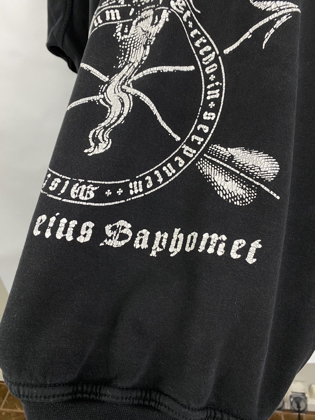 Band Tees Vintage Behemoth In Nomen Eius Baphomet Rock Hoodie Rare Y2K Size US L / EU 52-54 / 3 - 12 Thumbnail