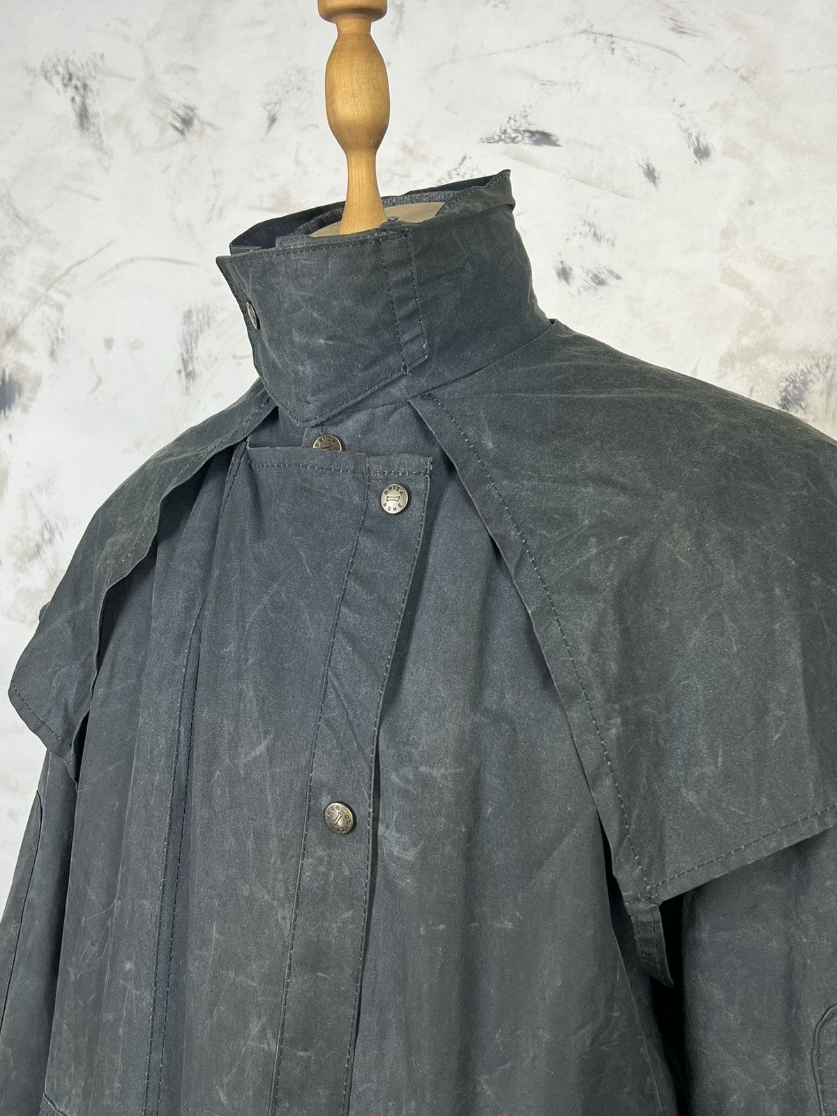 Vintage Driza-Bone Waxed Oilskin Long Coat Bushman Duster Size S Size US S / EU 44-46 / 1 - 6 Thumbnail