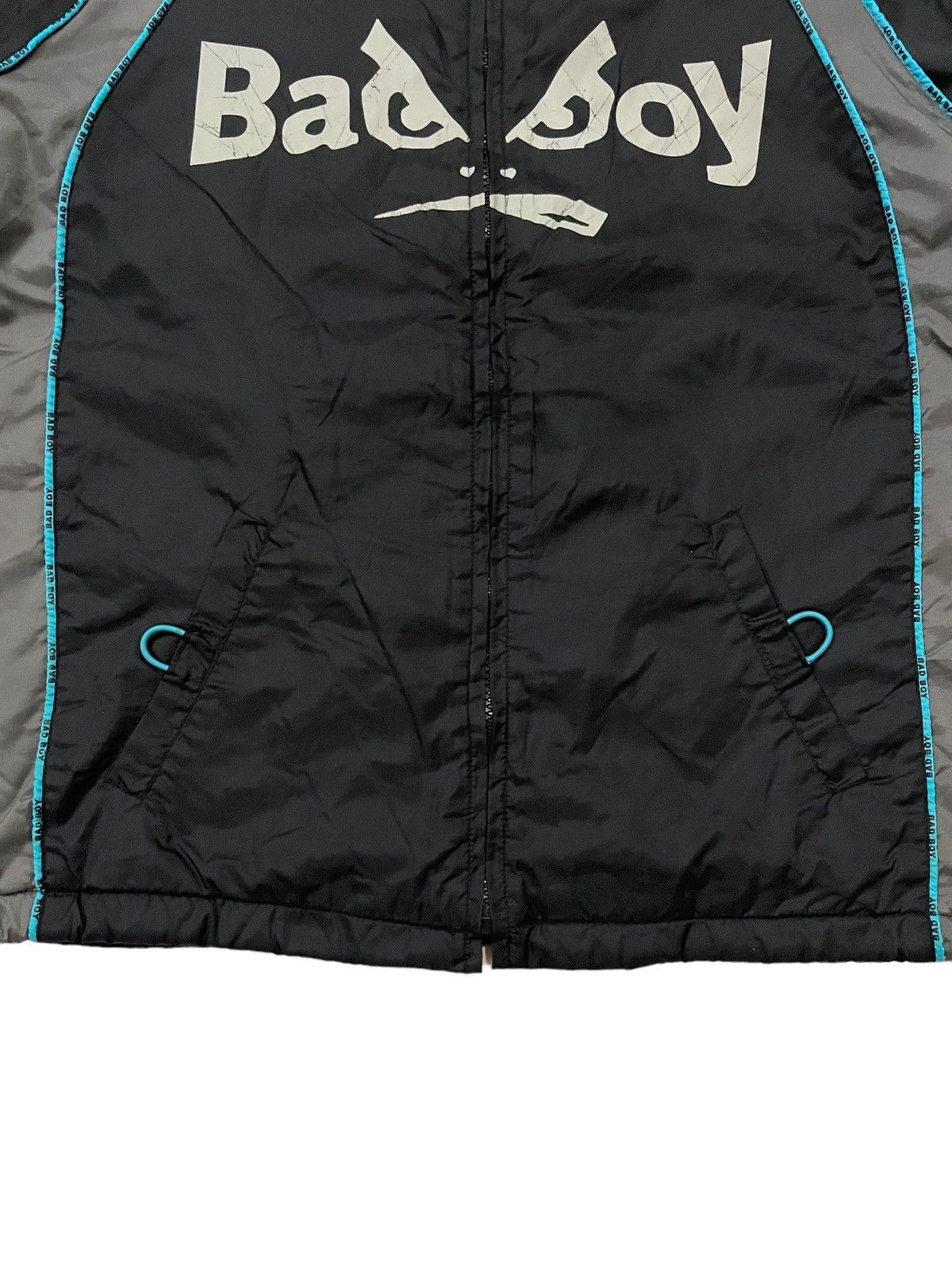 Japanese Brand Bad Boy Spell Out Zip Up Hood Jacket Size US M / EU 48-50 / 2 - 7 Thumbnail