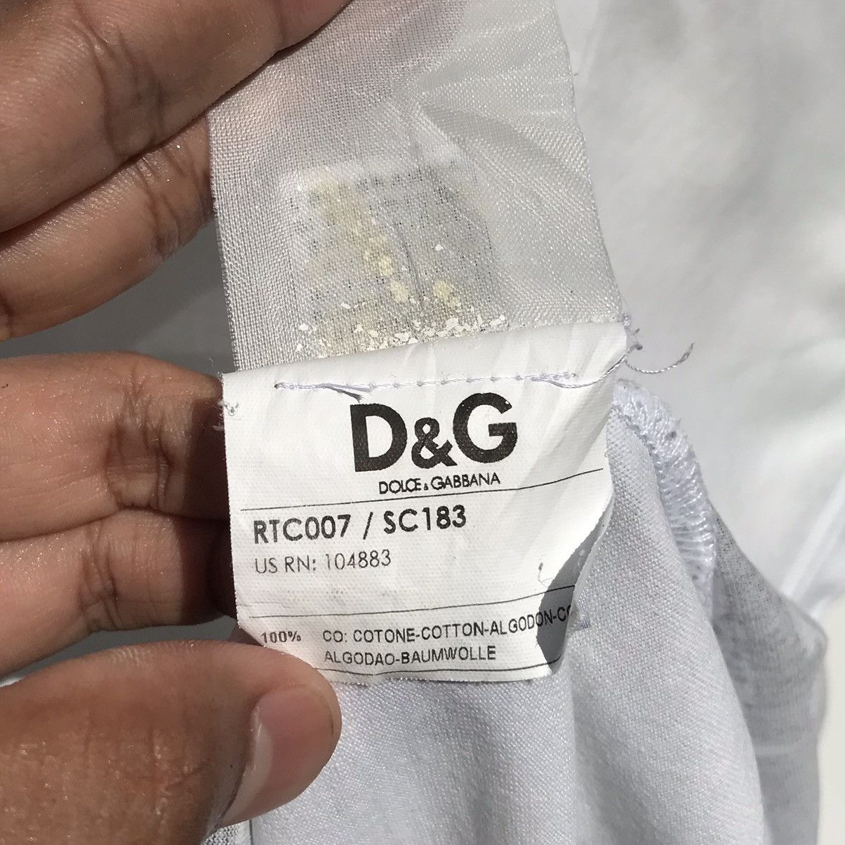 Dolce & Gabbana Vintage Dolce & Gabbana Manhattan NYC Tee D&G Luxury Brand Size US S / EU 44-46 / 1 - 17 Thumbnail