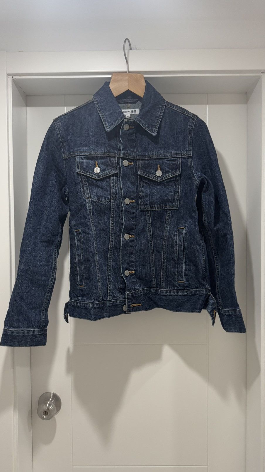 JW Anderson × Uniqlo JW Anderson x Uniqlo Assymetrical Denim Jacket Size US S / EU 44-46 / 1 - 1 Thumbnail