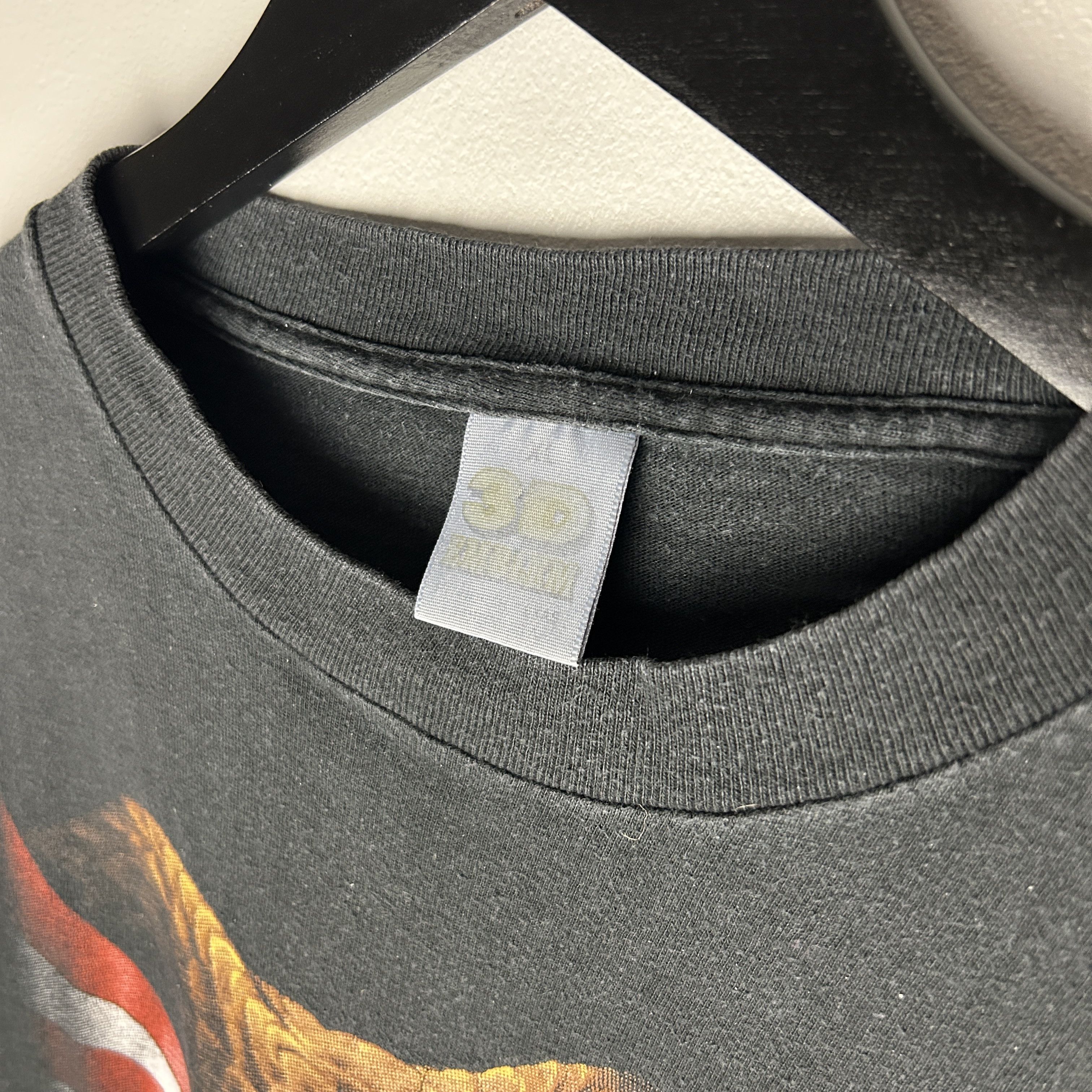 Harley Davidson Harley Davidson Eagle 1987 3D Emblem T-shirt Size US XL / EU 56 / 4 - 7 Thumbnail