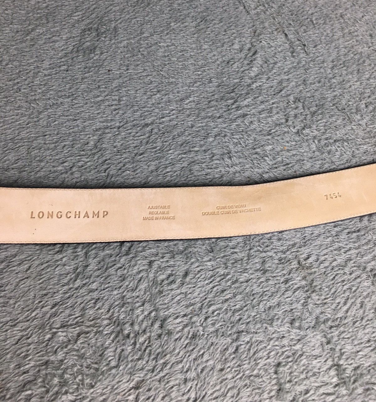 Longchamp LONGCHAMP Black Patent Leather Belt Designer France Size ONE SIZE - 9 Thumbnail