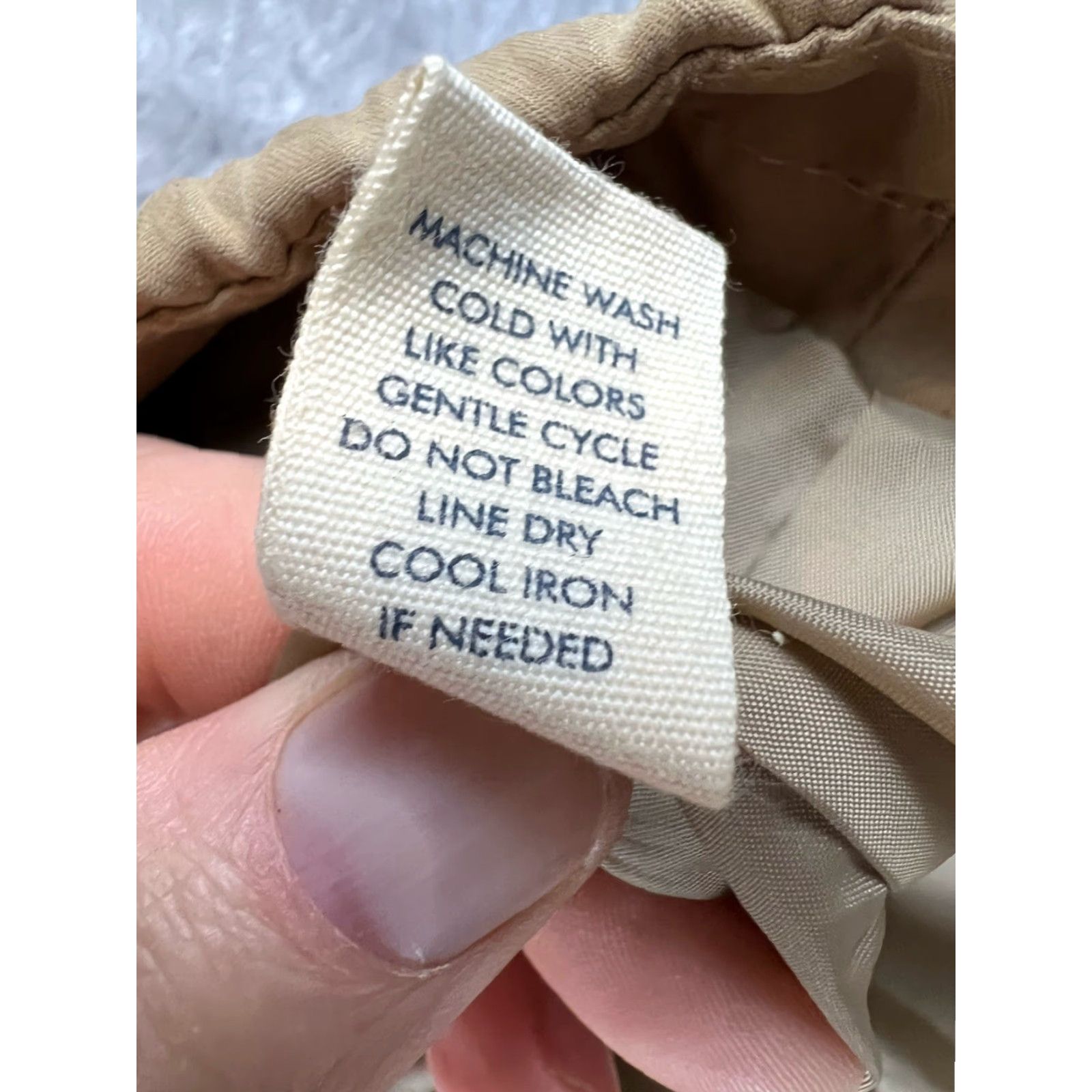 Vintage BKE Windbreaker Jacket Womens M Beige Hooded Preppy, Regular, Fall Spring Winter, Casual Coat, Buckle, Women, Windbreaker, Jacket, Hooded, Beige, M Size M / US 6-8 / IT 42-44 - 7 Thumbnail