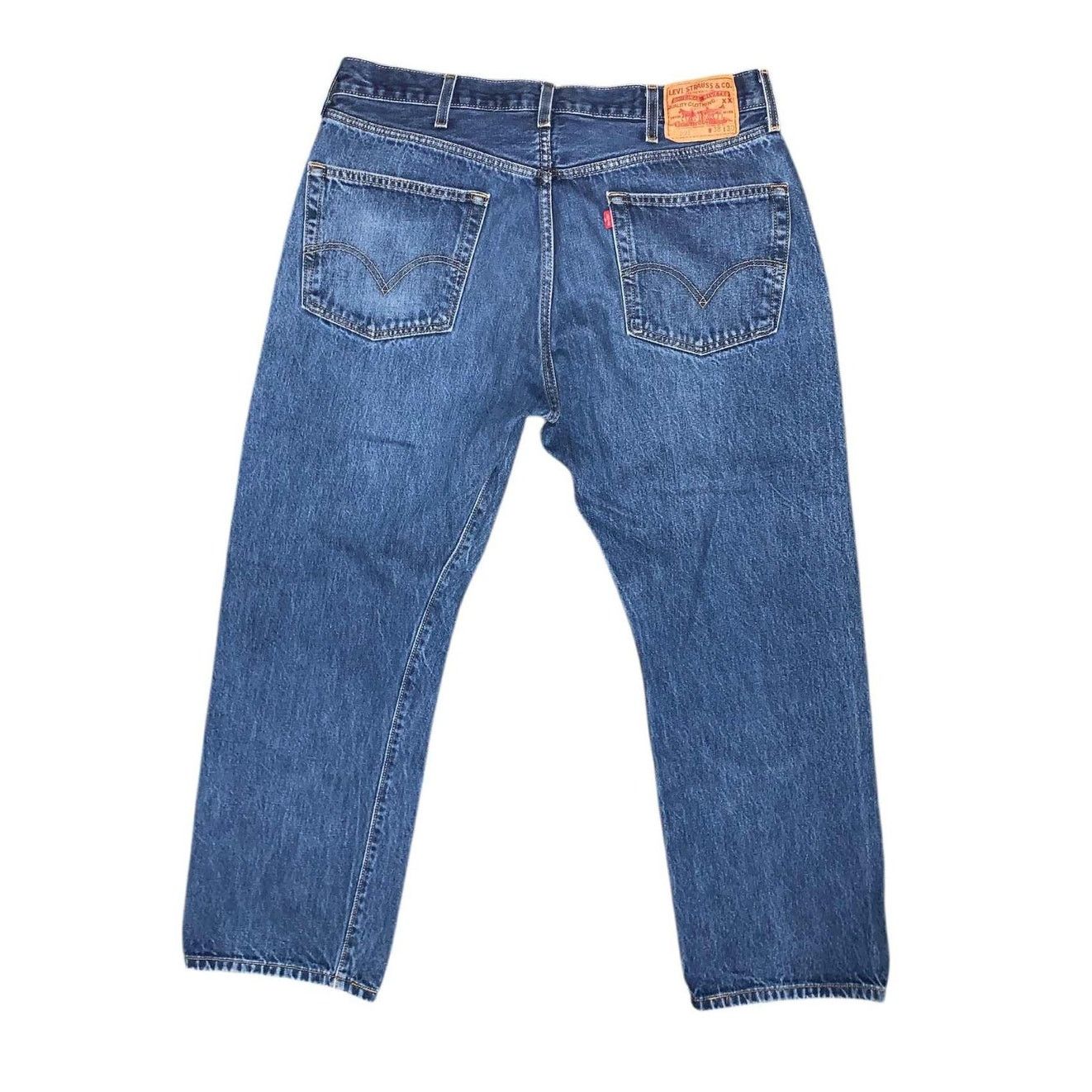 Levi's Vintage Levi's 501 Denim Jean Regular Fit Straight Leg 38x30 Size US 38 / EU 54 - 8 Thumbnail