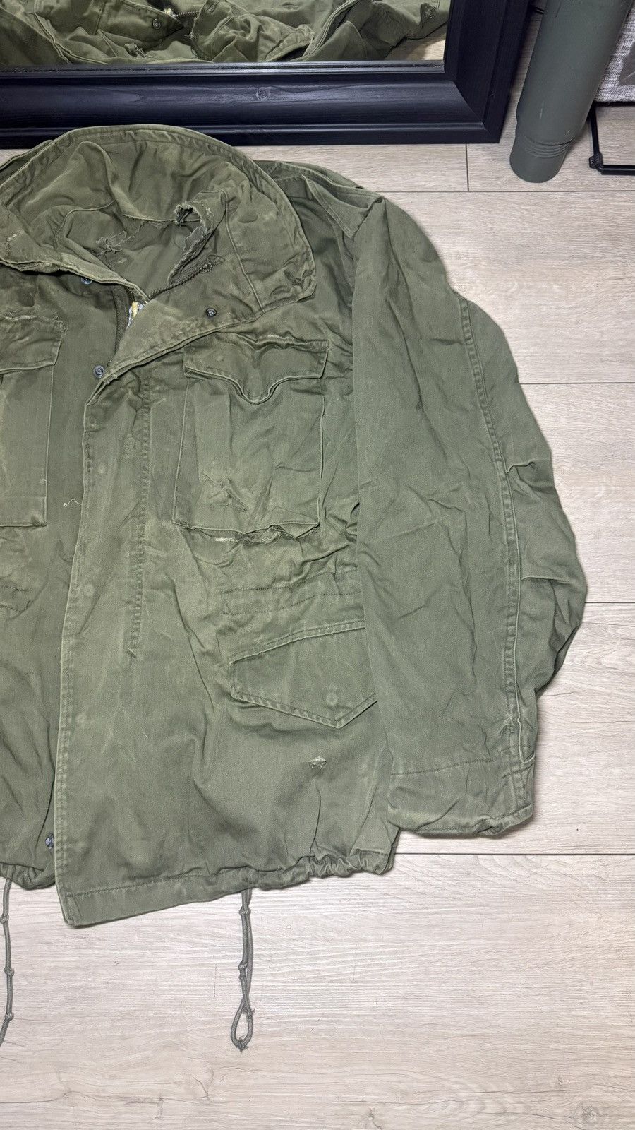 Other Vintage US Army M-65 Field Jacket Size US XL / EU 56 / 4 - 2 Thumbnail