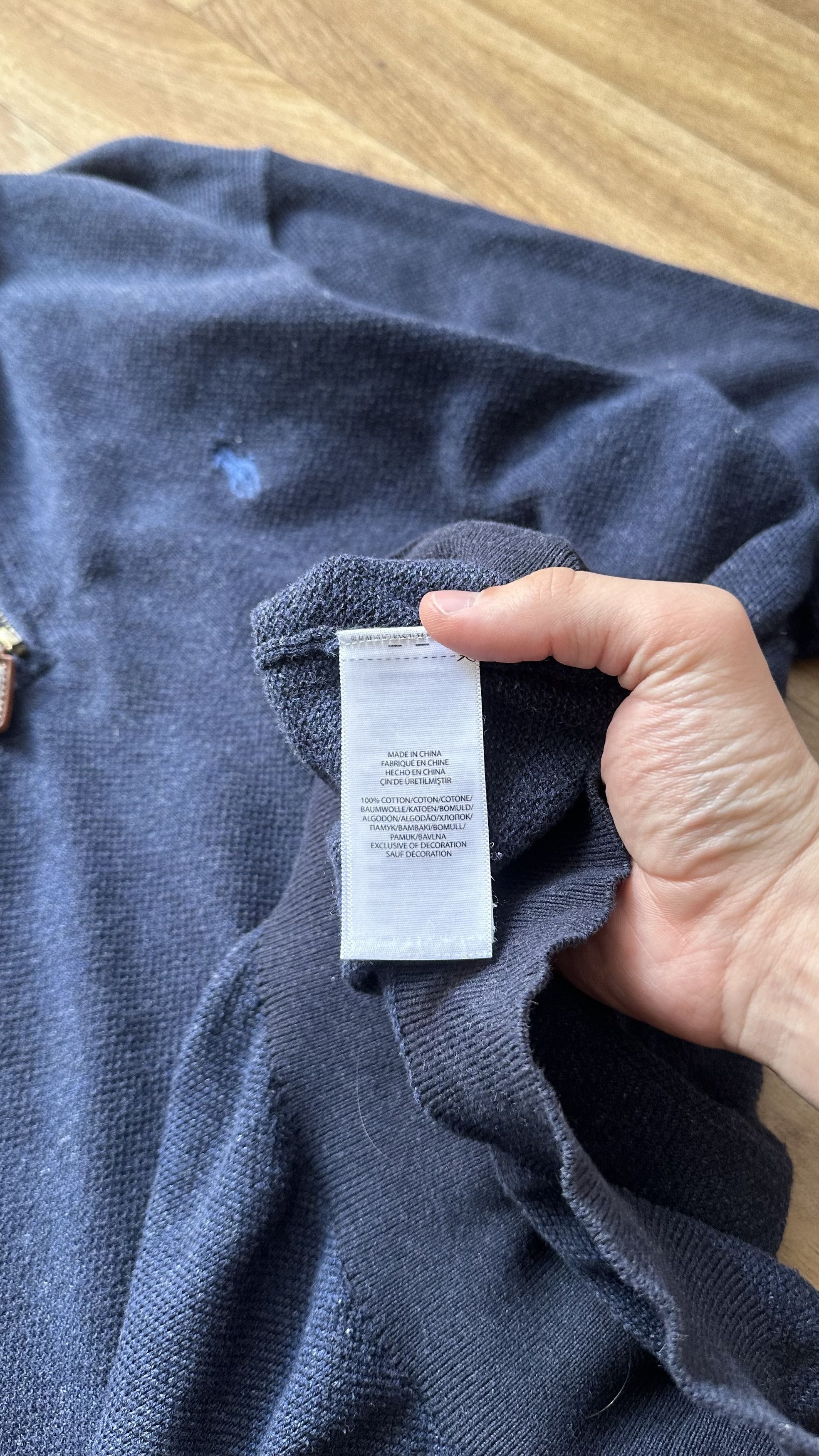 Polo Ralph Lauren × Vintage Vintage Polo Ralph Lauren 1/3 zip sweater oldmoney Size US M / EU 48-50 / 2 - 7 Thumbnail