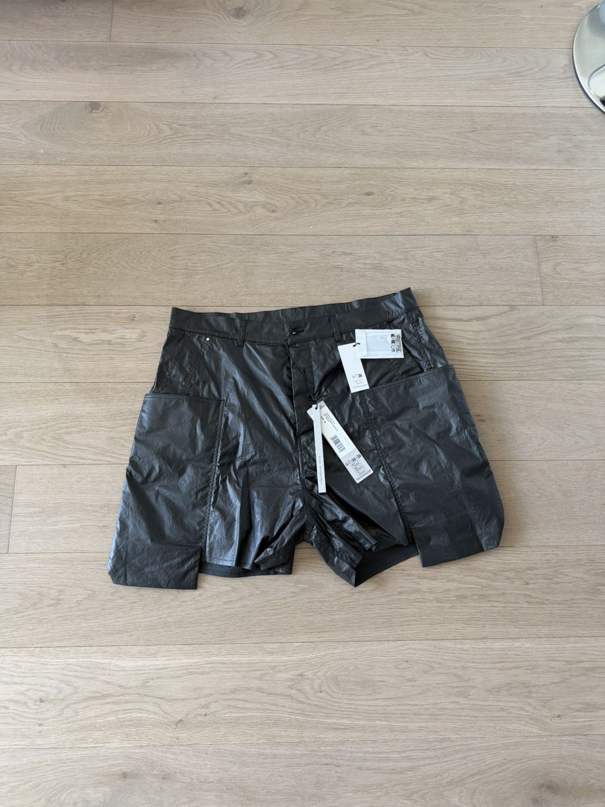 Rick Owens Rick Owens Black Concordians Stefan Cargo Shorts Sz 36 Size US 36 / EU 52 - 2 Thumbnail