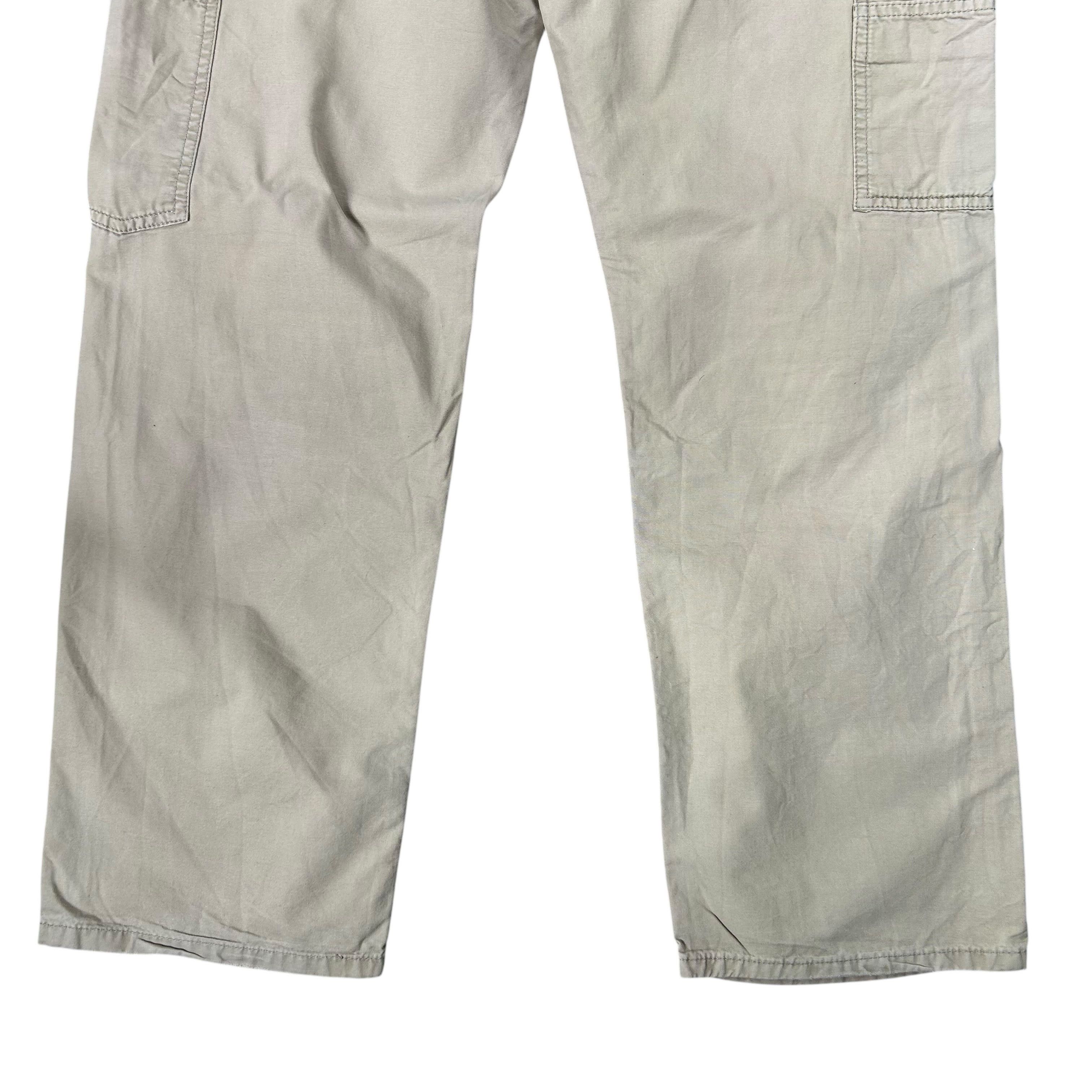 Carhartt Carhartt Trax Pant Beige Carpenter Straight W33L32 Size US 33 - 6 Thumbnail