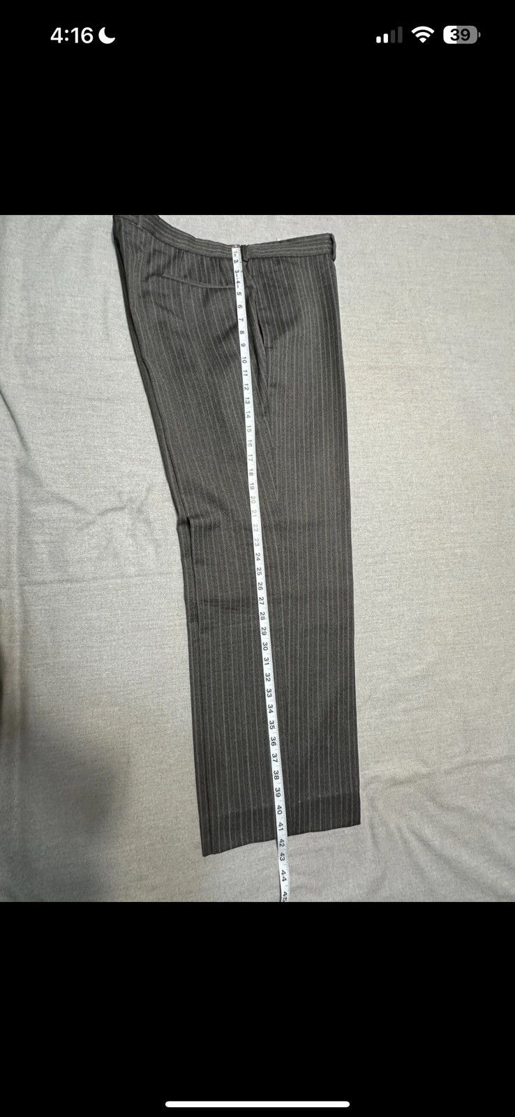 Hugo Boss Grey Wool Vintage Archive Hugo Boss Suit Size 42L - 10 Thumbnail