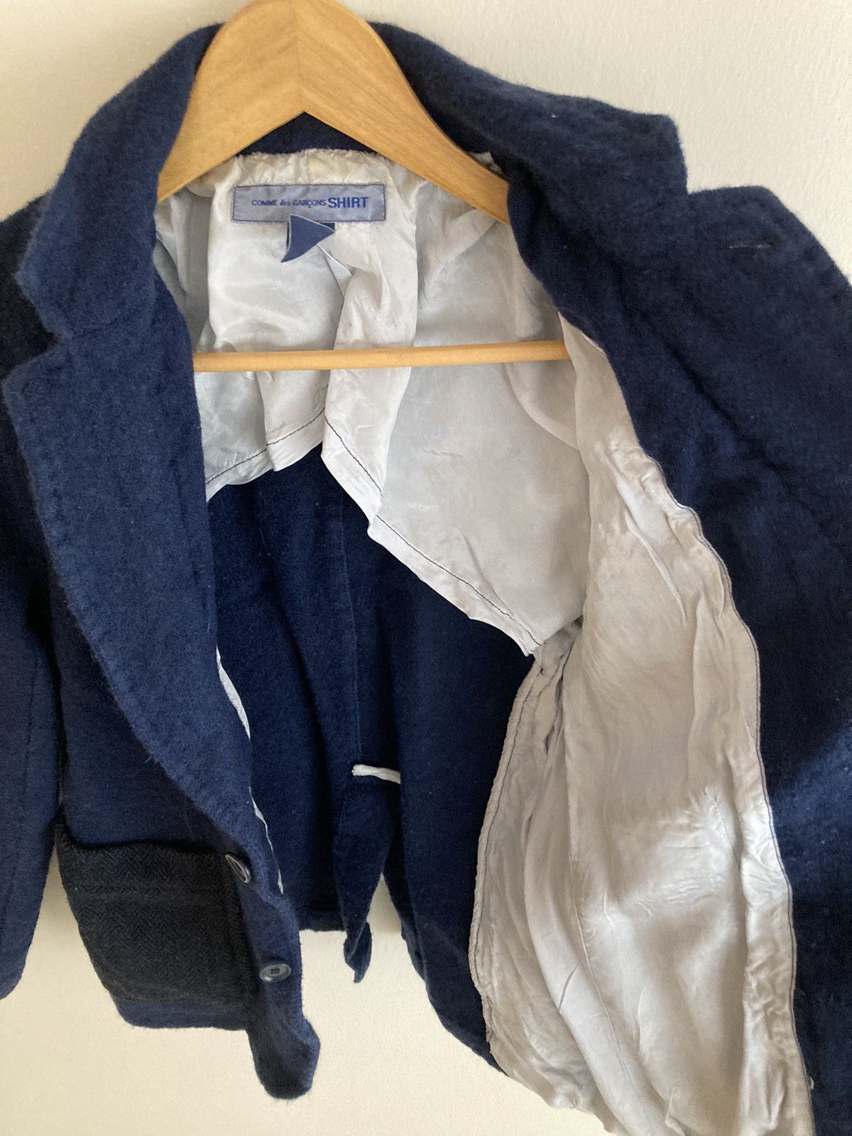 Comme des Garcons × Comme des Garcons SHIRT Comme des Garçons SHIRT vintage felt jacket Size US S / EU 44-46 / 1 - 4 Thumbnail