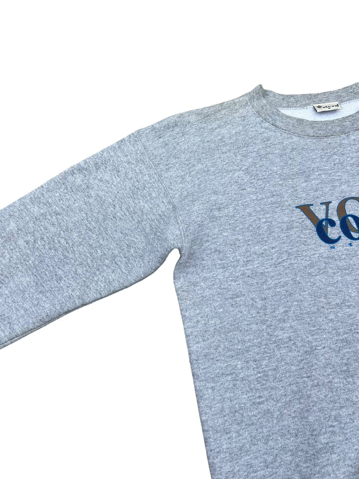 Vintage Vintage 90s Volcom Stone Spell Out Sweatshirt Size US M / EU 48-50 / 2 - 5 Thumbnail