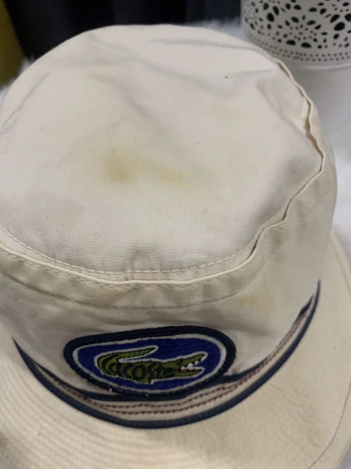 Lacoste × Vintage VINTAGE!! Bucket Hat LACOSTE Size ONE SIZE - 4 Thumbnail