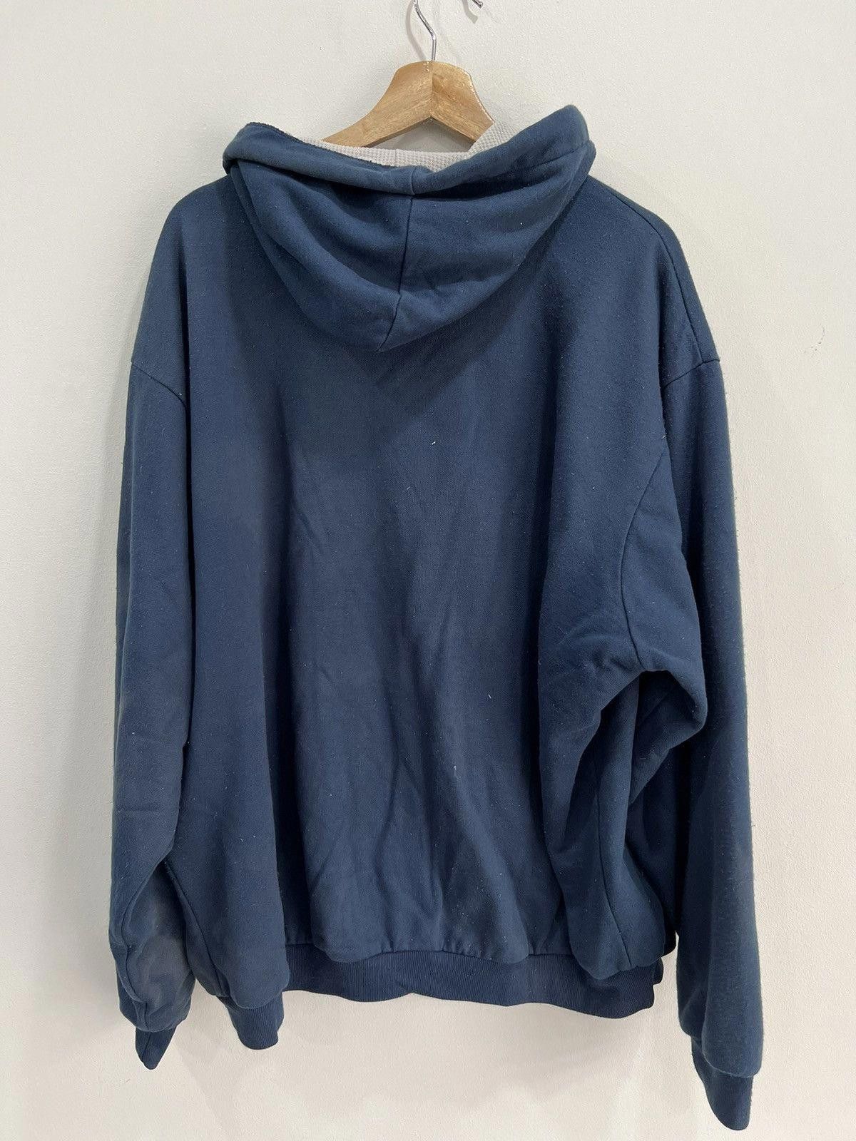 Vintage Vintage Sun Faded Thermal Lined Hoodie Sweater zip up Size US XL / EU 56 / 4 - 2 Thumbnail