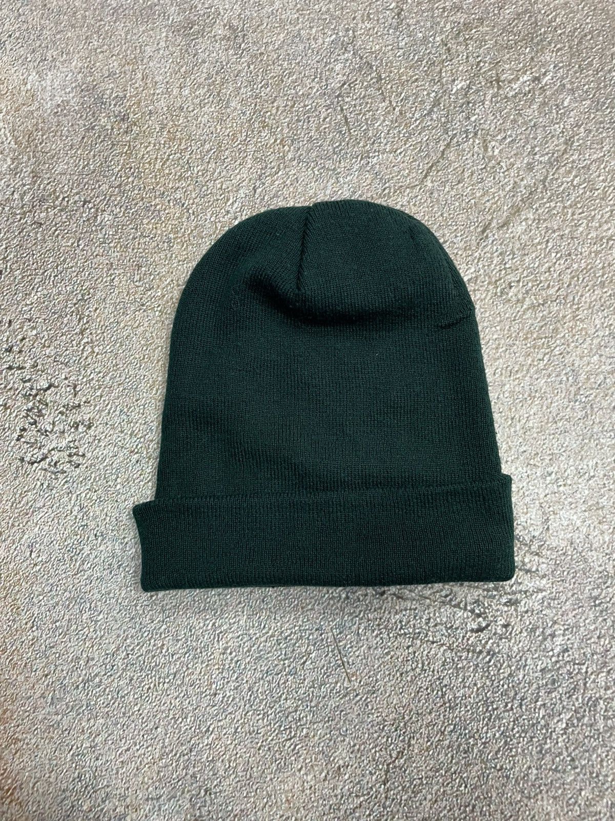 Nike Vintage Nike Center Swoosh Beanie Hat Size ONE SIZE - 4 Thumbnail