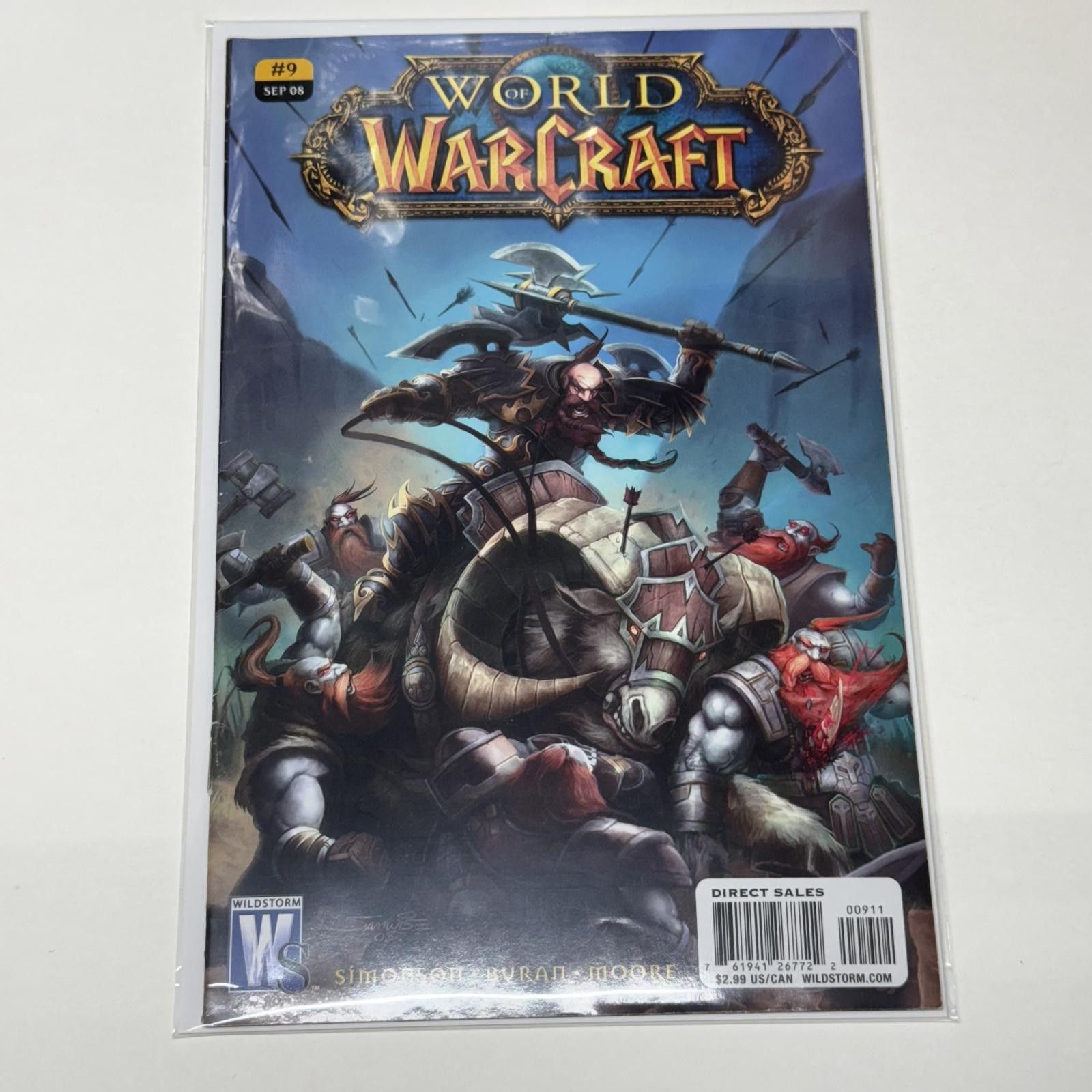 Designer Wildstorm World of Warcraft #9 SEP 2008 WoW Comic Book 1st Size ONE SIZE - 1 Thumbnail