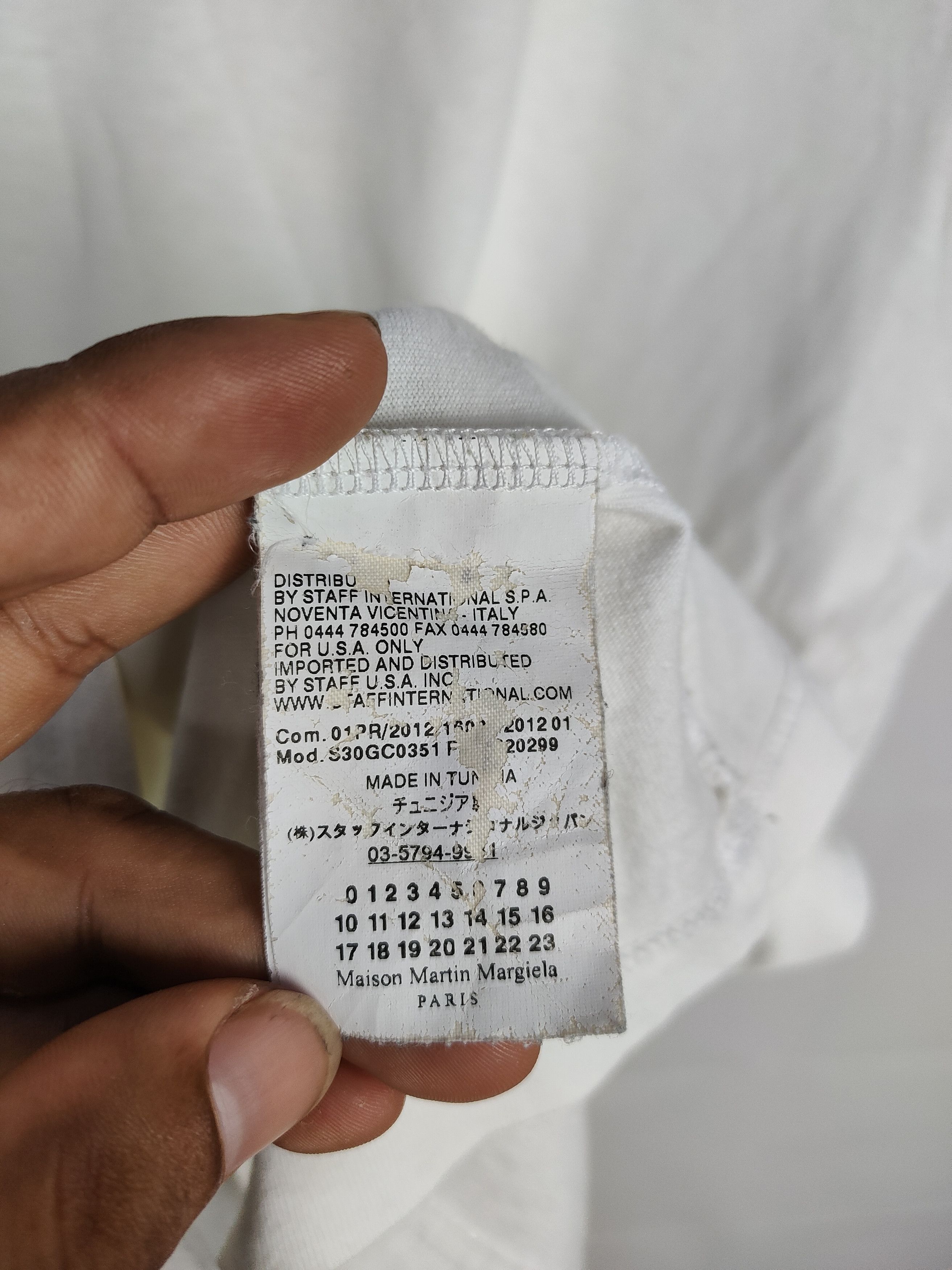 Maison Margiela Maison Martin Margiela V Neck Shirt Size US S / EU 44-46 / 1 - 3 Thumbnail