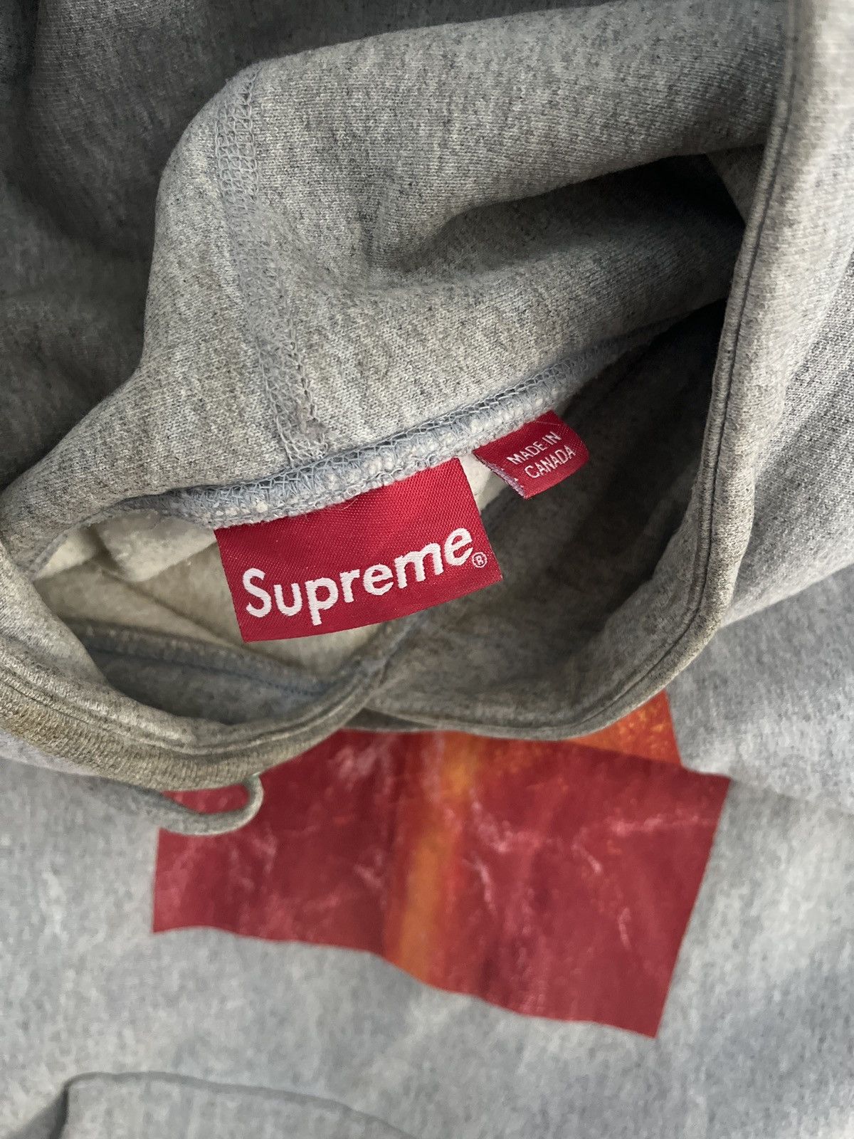 Supreme “Piss Christ” Heather Grey Hoodie Size US L / EU 52-54 / 3 - 2 Thumbnail
