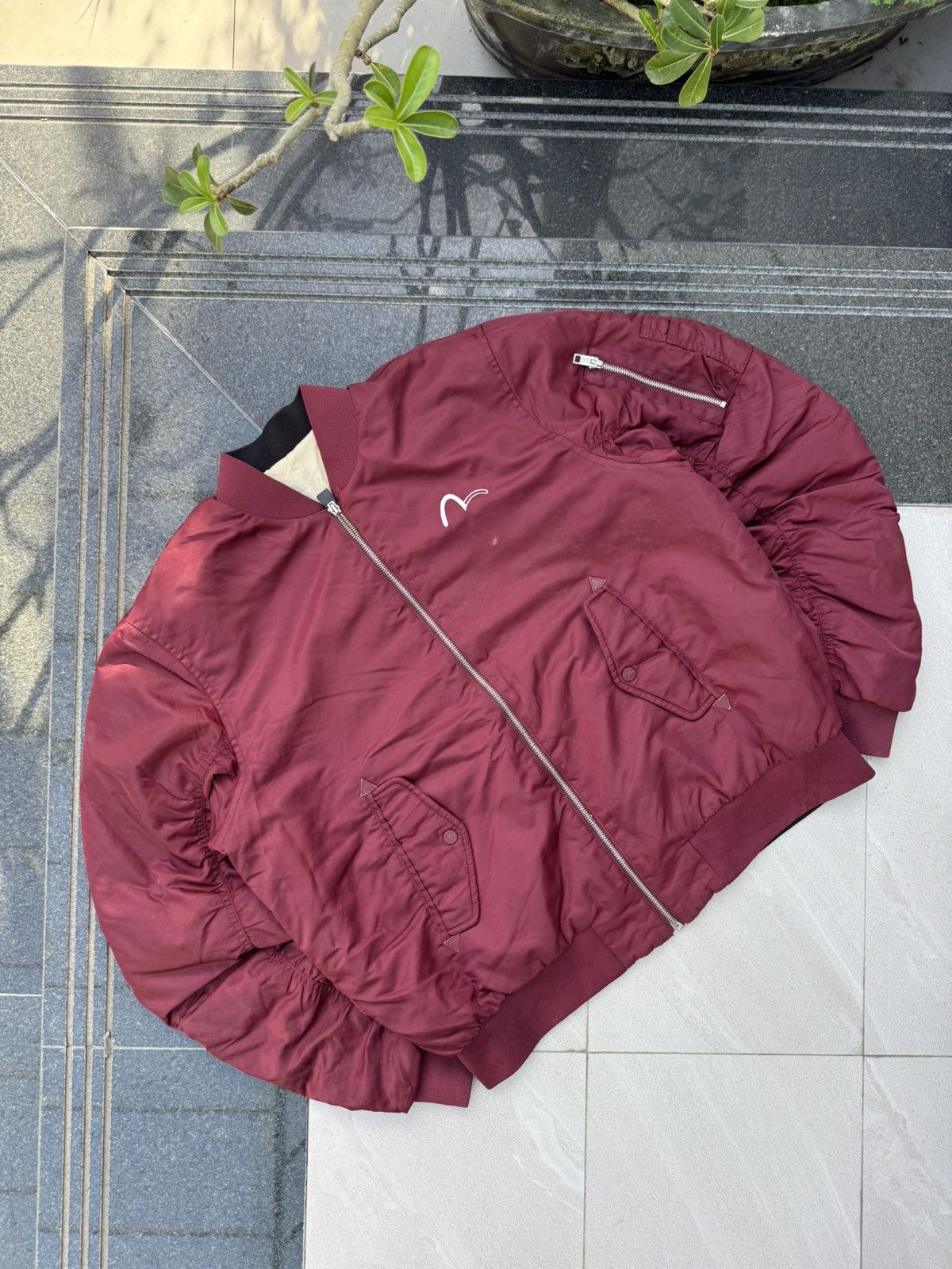 Evisu 90’s EVISU KURO REVERSIBLE MULTI BACKLOGO PREY N PRAY JACKET Size US XL / EU 56 / 4 - 8 Thumbnail