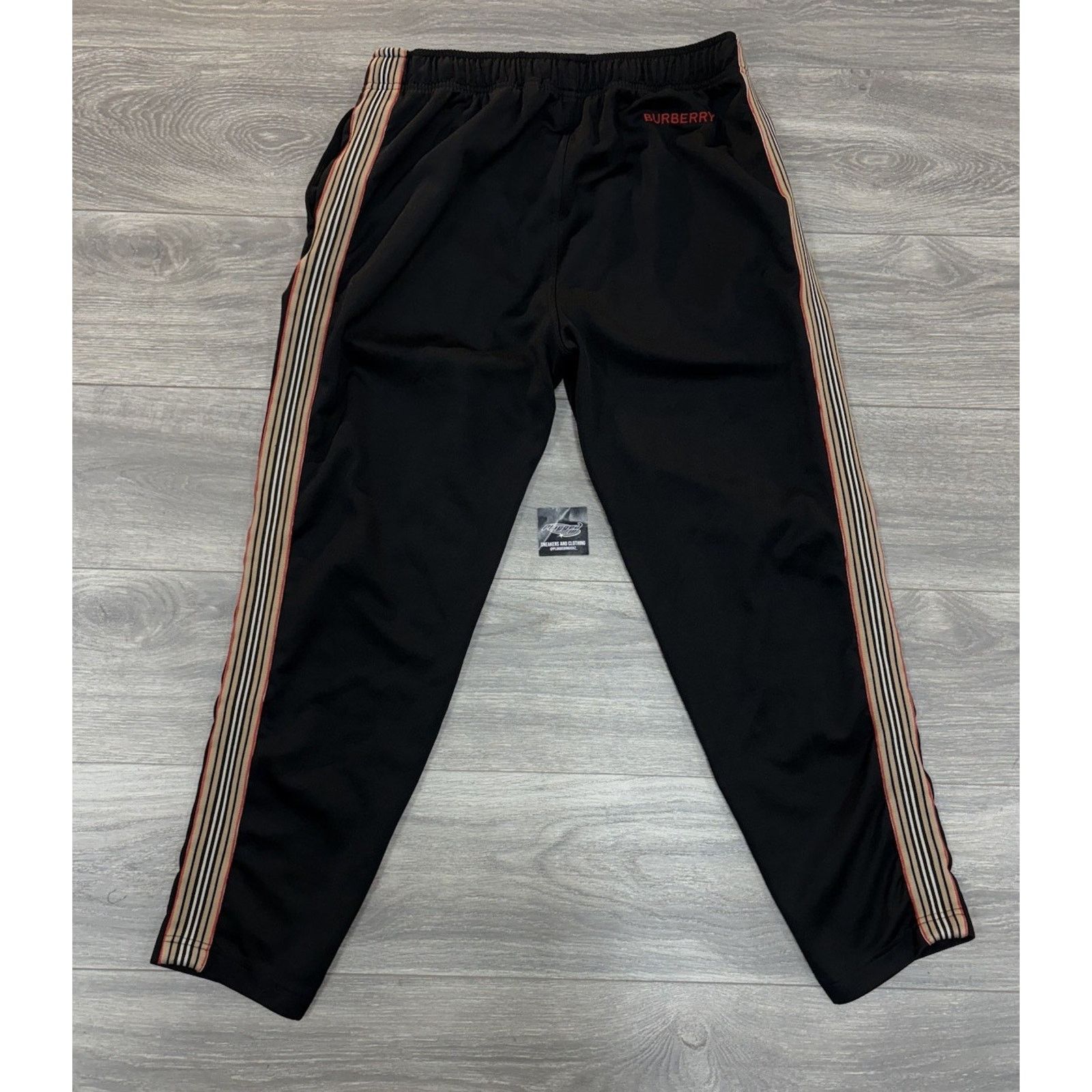 Burberry Burberry Striped Track Suit ' Black ' | EXCELLENT! Size US L / EU 52-54 / 3 - 15 Thumbnail