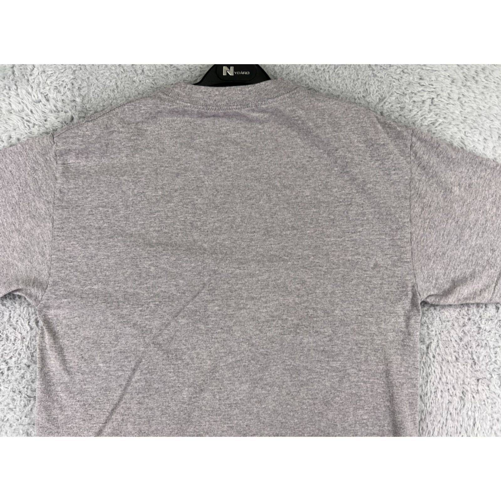 Nike Nike Shirt Mens Large Gray Spellout Graphic Print Short Sleeve Cotton Blend Size US L / EU 52-54 / 3 - 7 Thumbnail