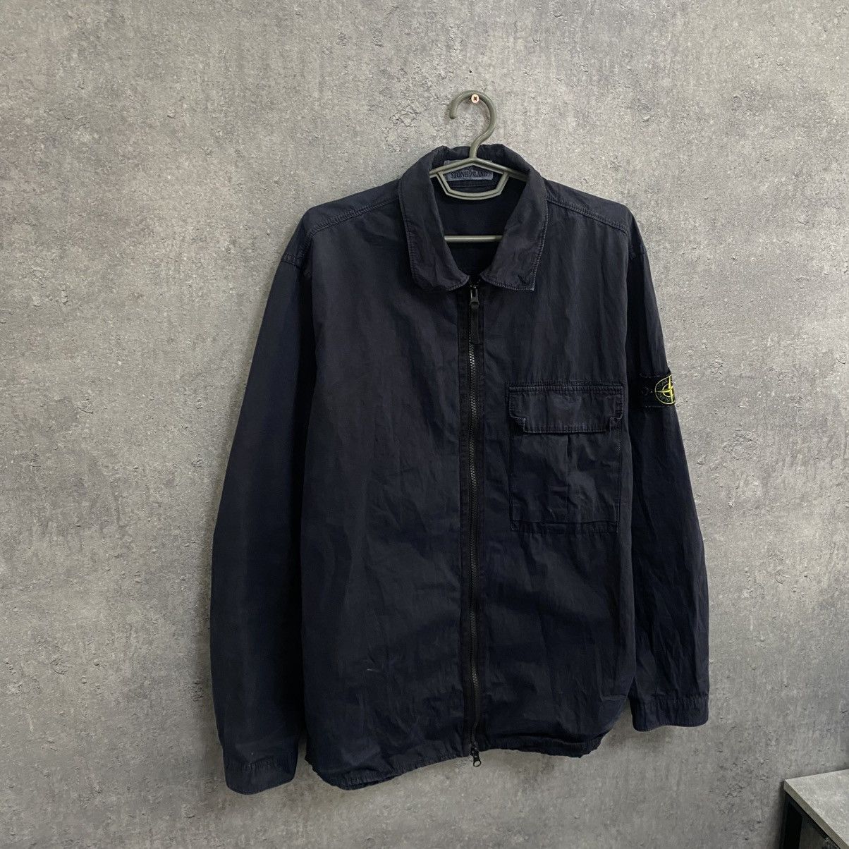 Stone Island Stone Island Overshirt Size US XL / EU 56 / 4 - 3 Thumbnail