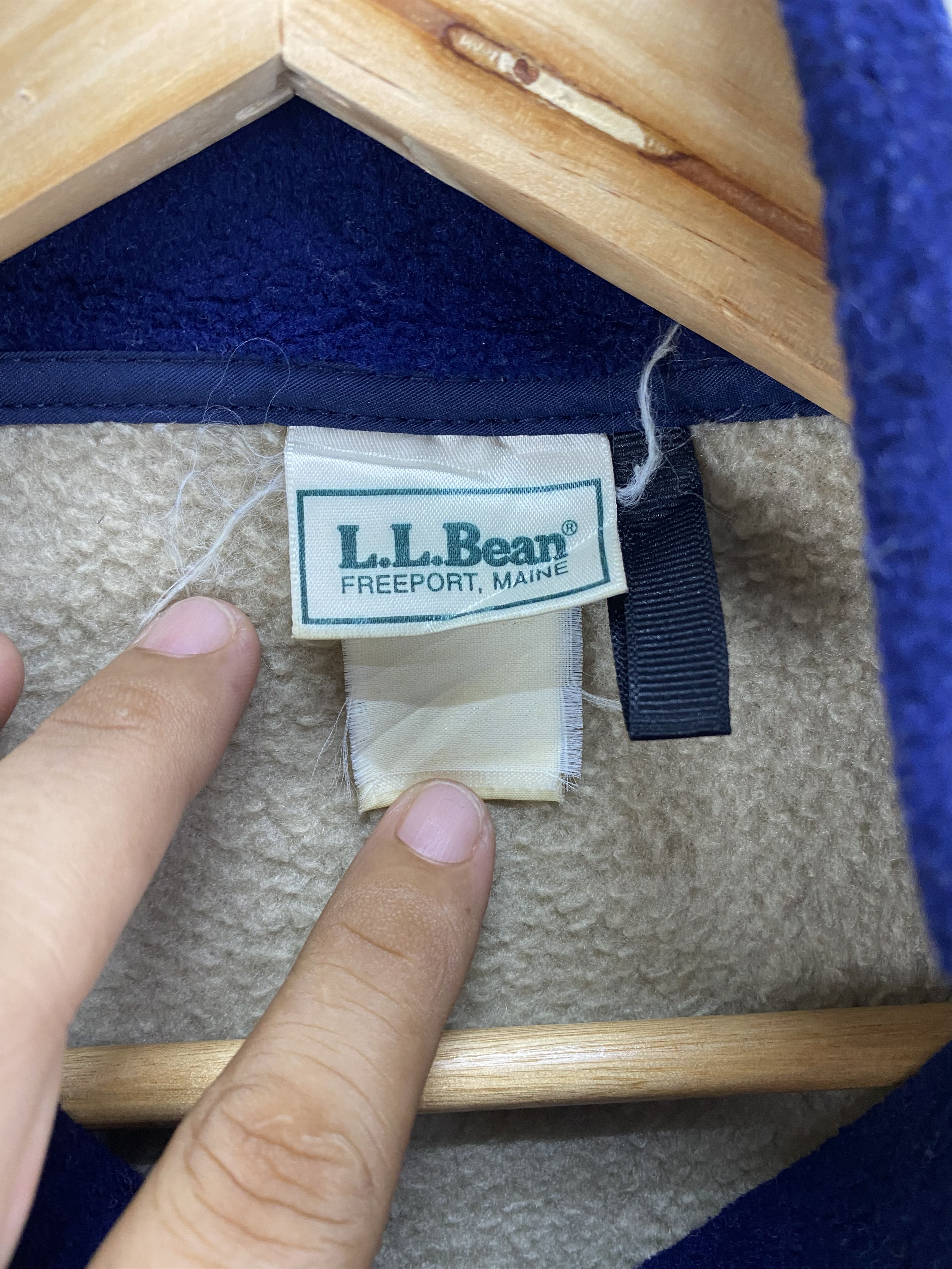 L.L. Bean Vintage L.L Bean Sherpa Jacket 90's Baggy Size US XL / EU 56 / 4 - 6 Thumbnail