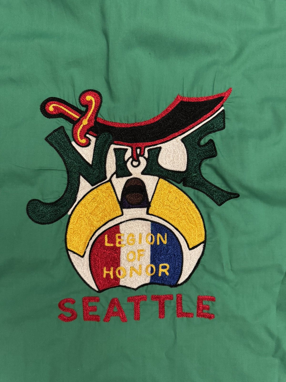 Vintage Vintage Seattle Shriners Flag Unit Shirt Size US L / EU 52-54 / 3 - 4 Thumbnail