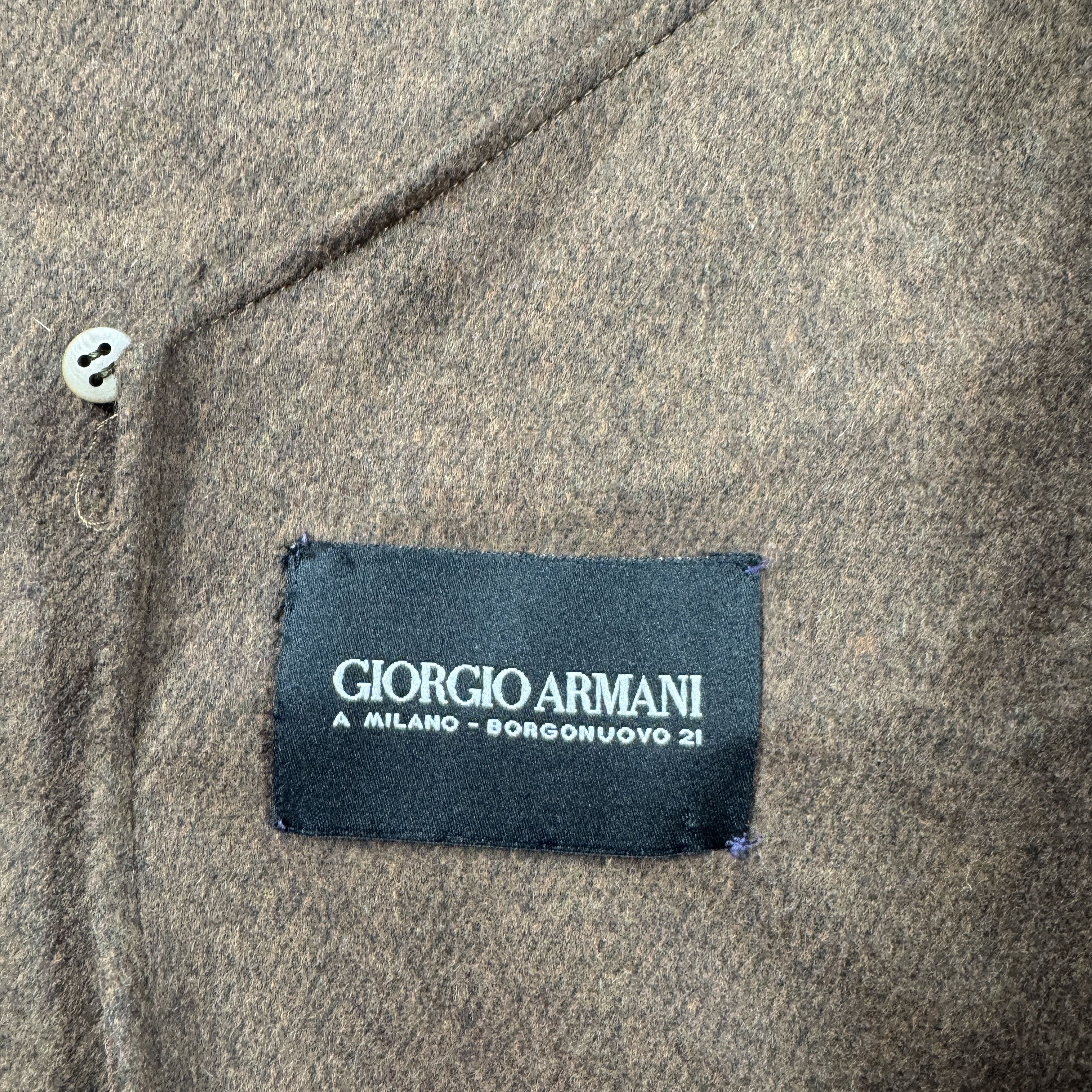 Giorgio Armani Giorgio Armani Vintage Long Coat Size US M / EU 48-50 / 2 - 4 Thumbnail