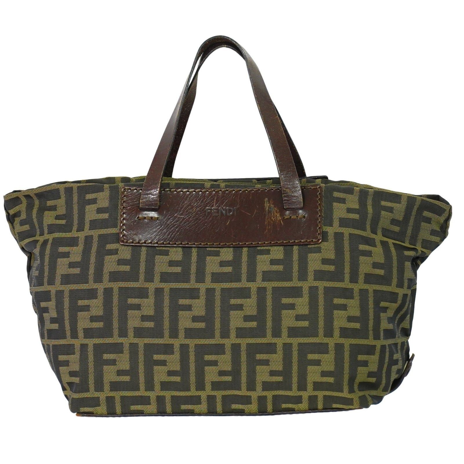 Fendi Fendi Vintage Zucca Handbag Zucca Size ONE SIZE - 1 Thumbnail