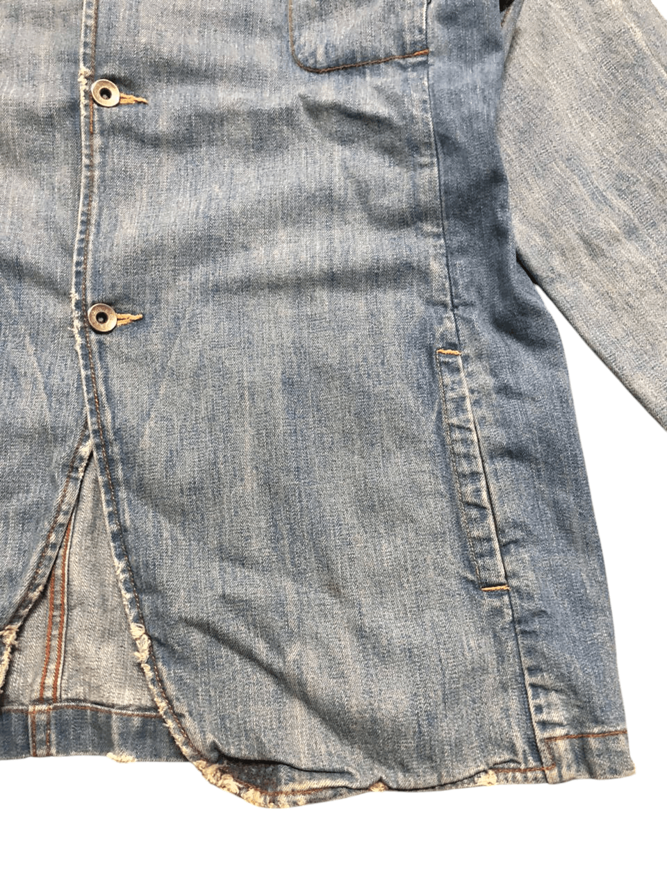 Japanese Brand × Vintage VINTAGE POWER TO THE PEOPLE CHORE JACKET DISTRESSED STYLE Size US M / EU 48-50 / 2 - 9 Thumbnail