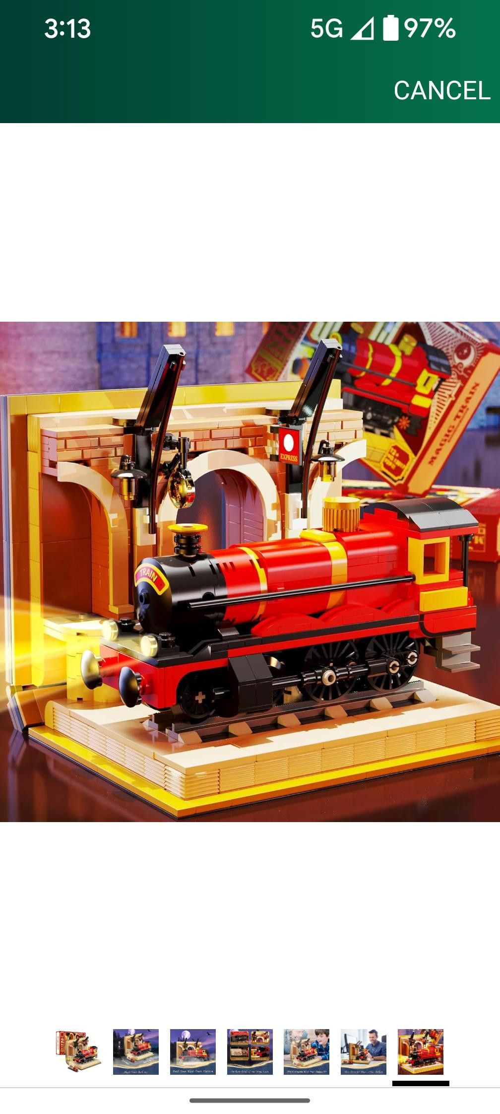 NBDN Nobrandedon Magic Express Train Station Building Toy STEM (929 PCS) Size ONE SIZE - 1 Thumbnail