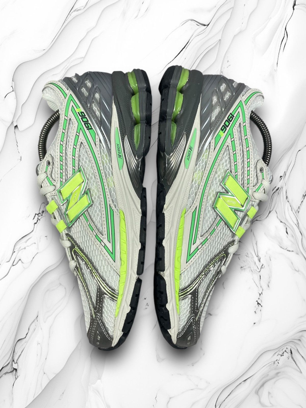 New Balance 1906R Neon Pack Green Drill Hype Sneakers