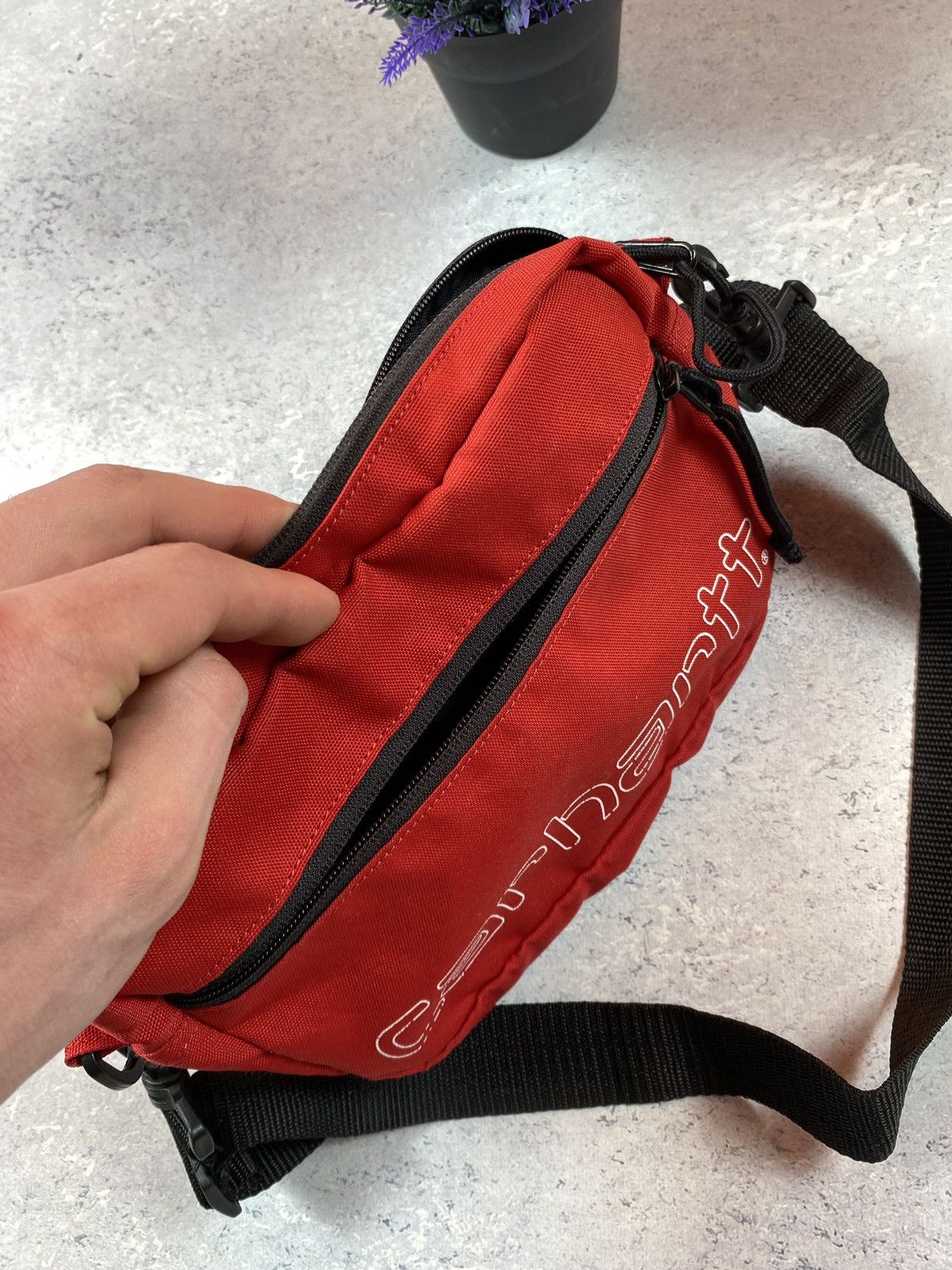 Carhartt Carhartt Red Messenger Bag Size ONE SIZE - 5 Thumbnail