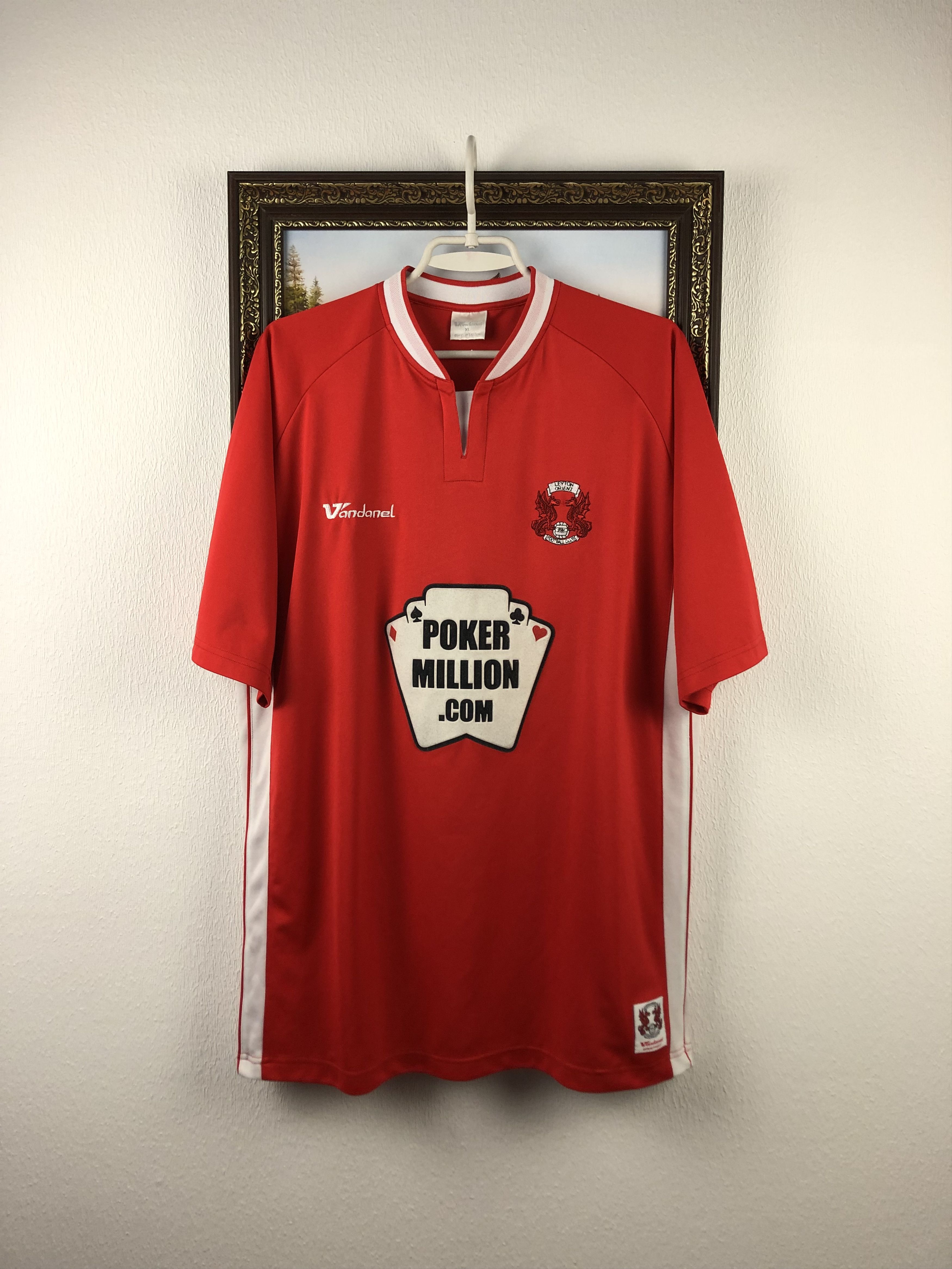 Vintage Leyton Orient Home football shirt 2006 Soccer Mens Jersey Size US XL / EU 56 / 4 - 1 Thumbnail