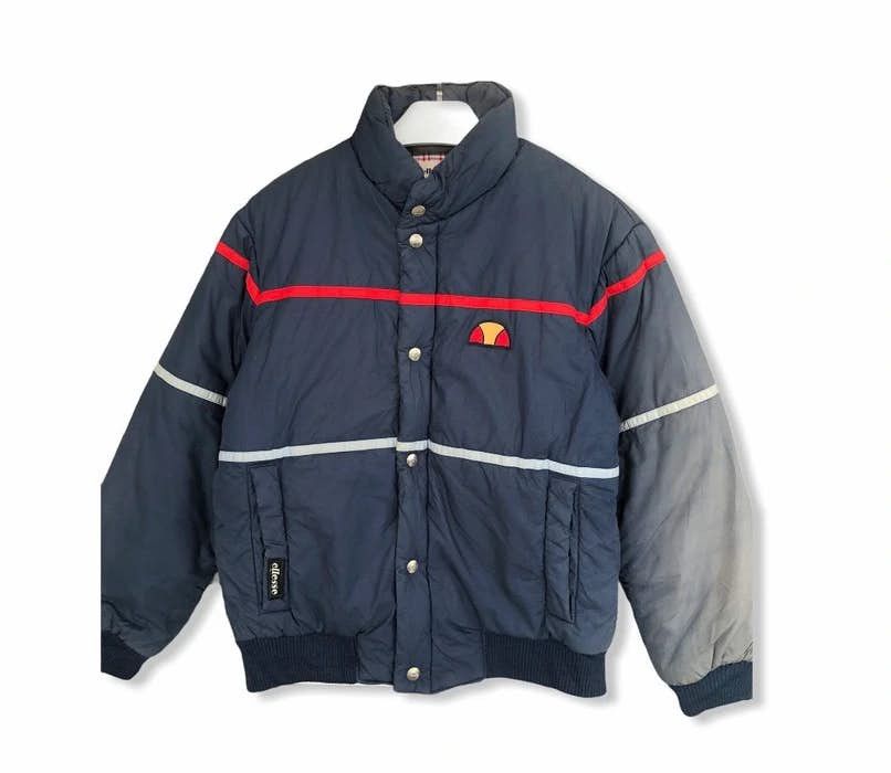 image of Ellesse Small Logo Puffer Jacket, Men's