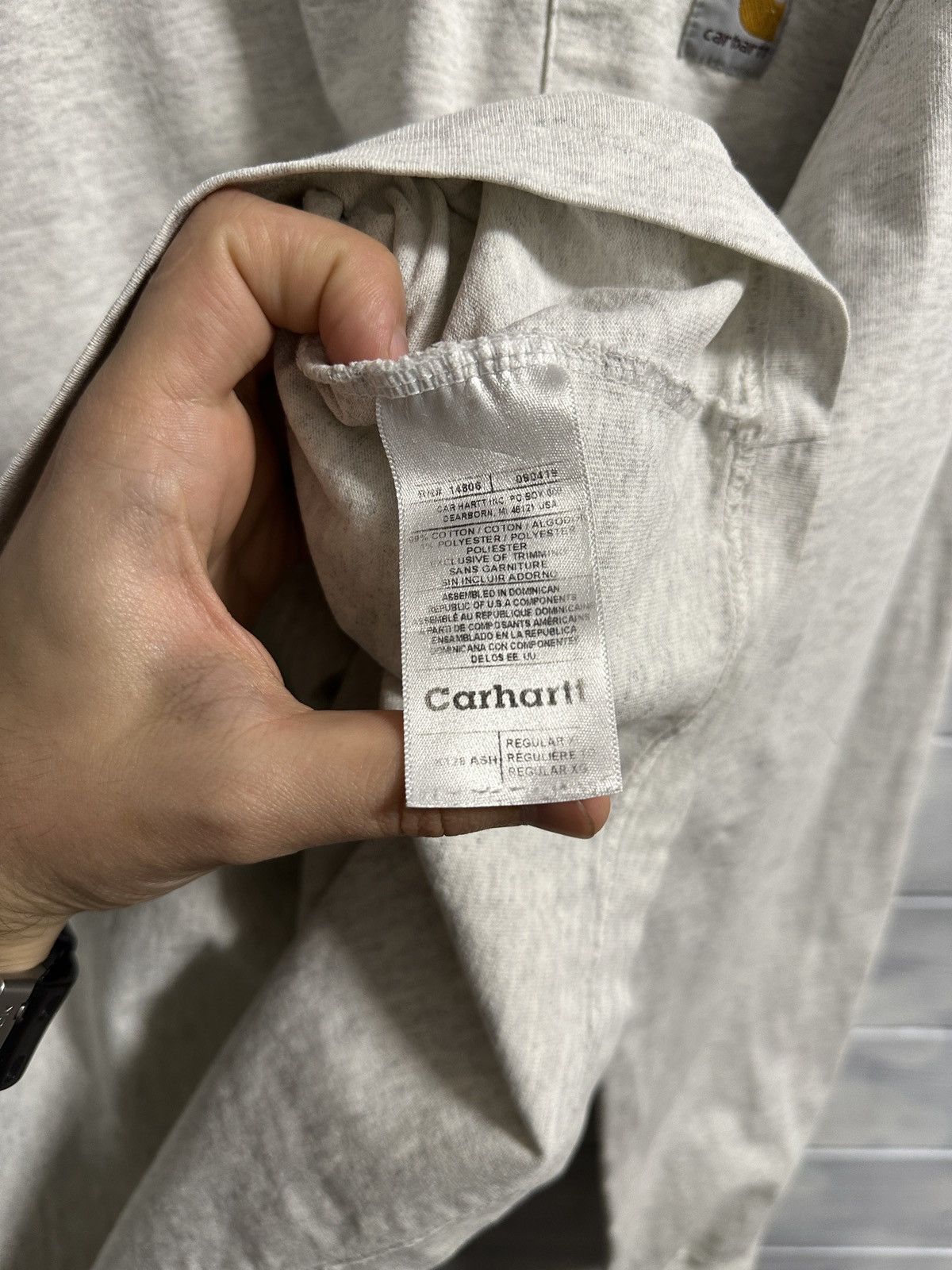 Carhartt Rare Vintage Long-Sleeve Carhartt Patch Program Size US XL / EU 56 / 4 - 9 Thumbnail