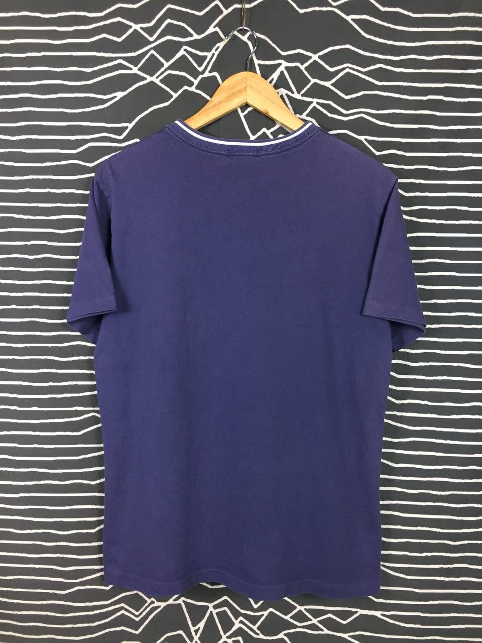 Polo Ralph Lauren × Vintage Vtg Polo Ralph Lauren Small Pony Single Stitch V-Neck Tee Size US M / EU 48-50 / 2 - 7 Thumbnail