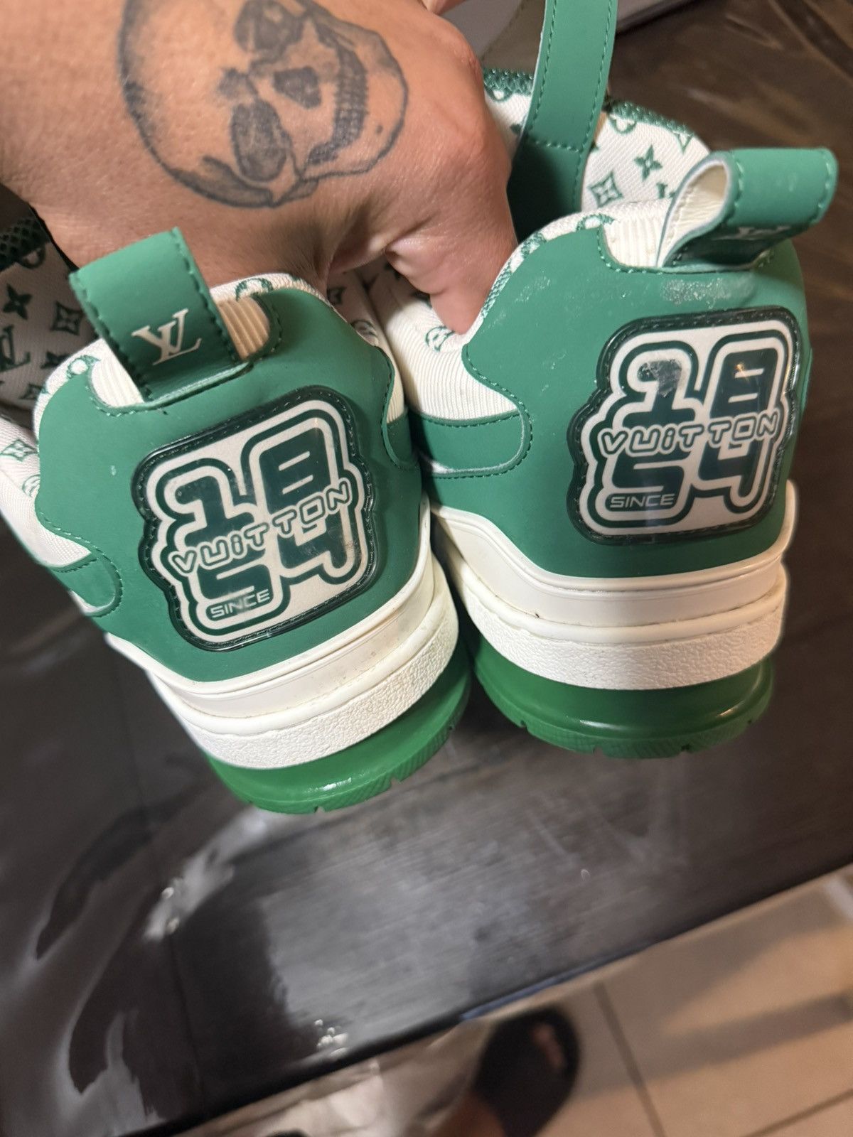 Louis Vuitton Louis vuitton skate sneaker “green” Size US 8.5 / EU 41-42 - 5 Thumbnail