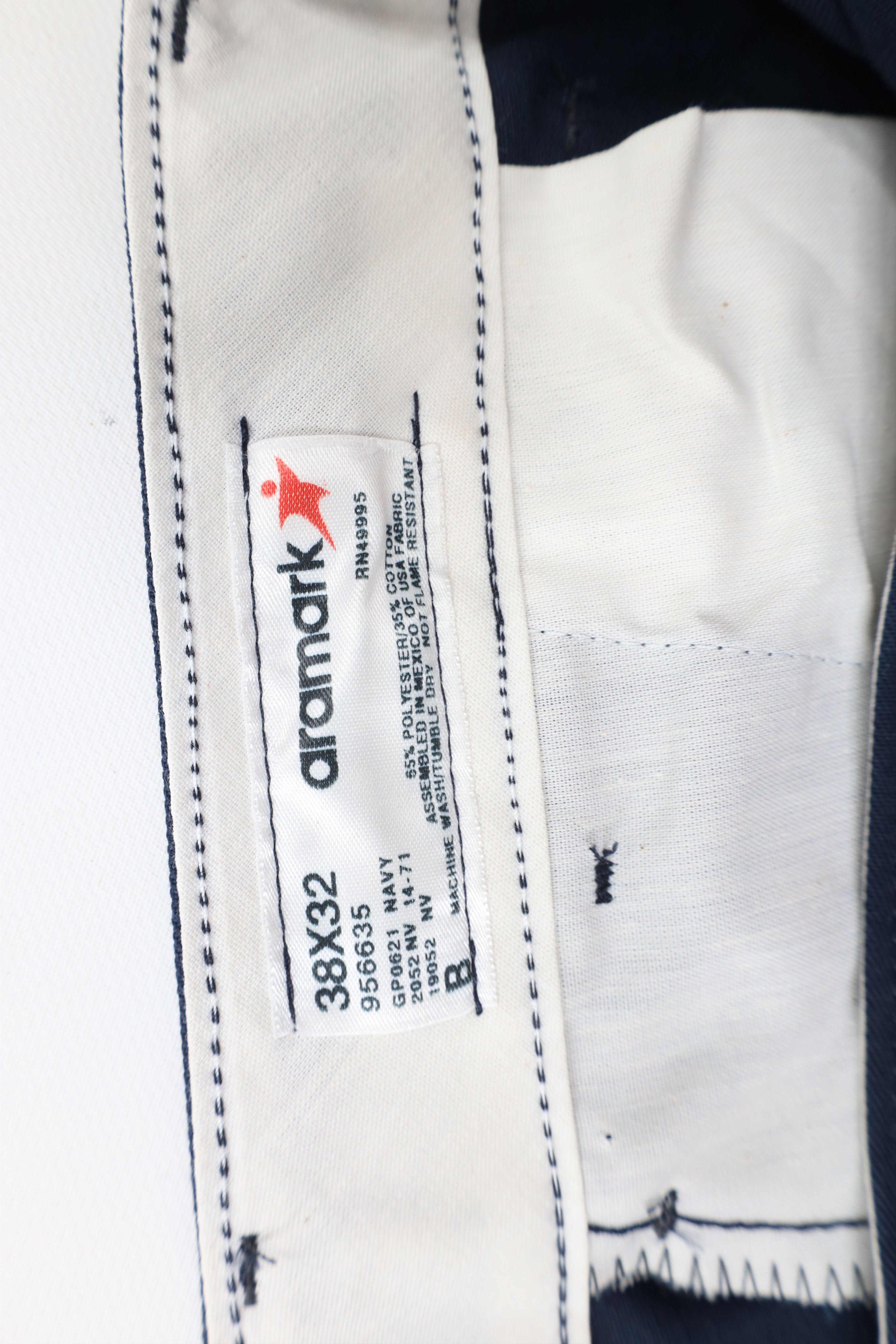 Vintage Vintage 90s Streetwear Leg Work Dungaree Cargo Pants Blue Size US 38 / EU 54 - 6 Thumbnail
