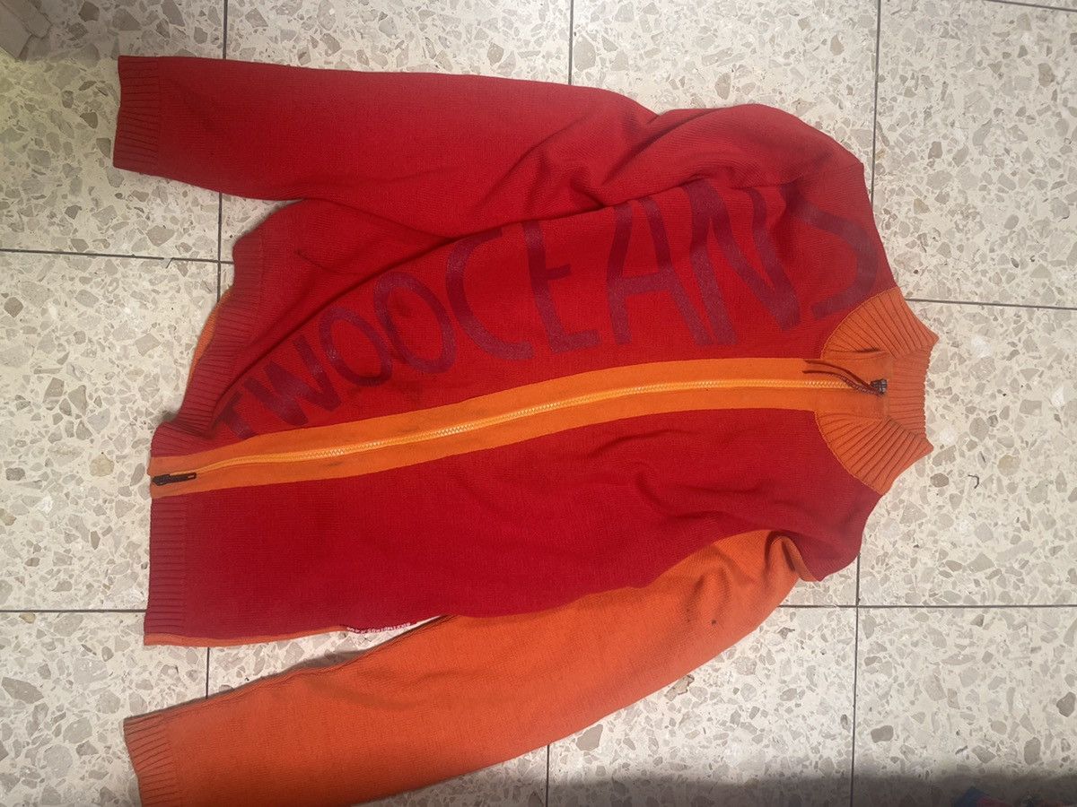 Designer × Dirk Bikkembergs Dirk bikkembergs red zip up Size US L / EU 52-54 / 3 - 2 Thumbnail